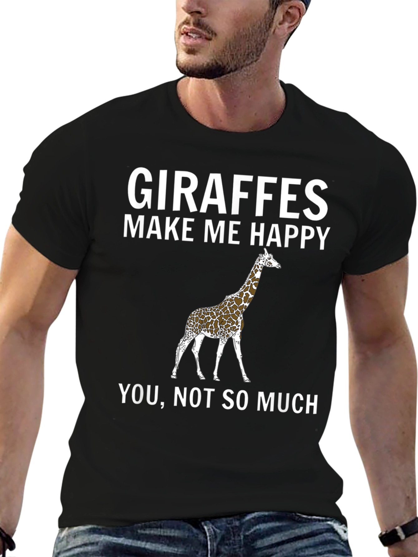 Giraffe Lover T-Shirt: Funny Unique Design