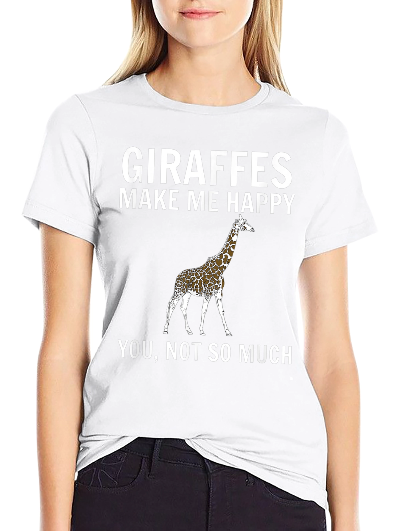 Giraffe Lover T-Shirt: Funny Unique Design