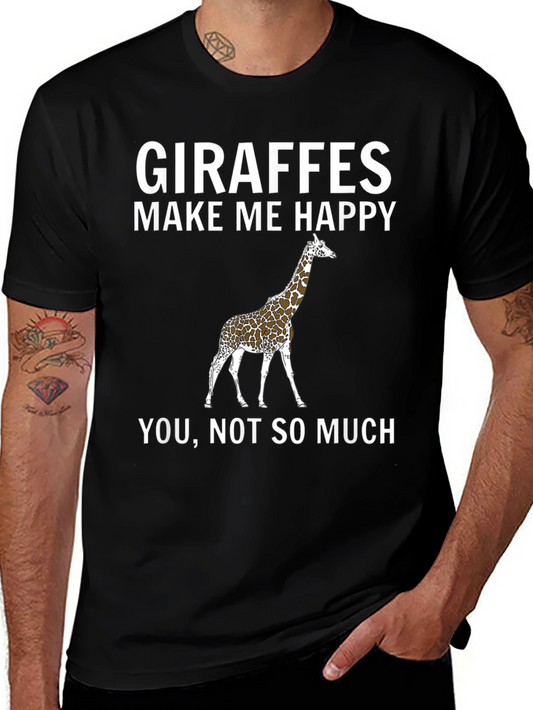 Giraffe Lover T-Shirt: Funny Unique Design