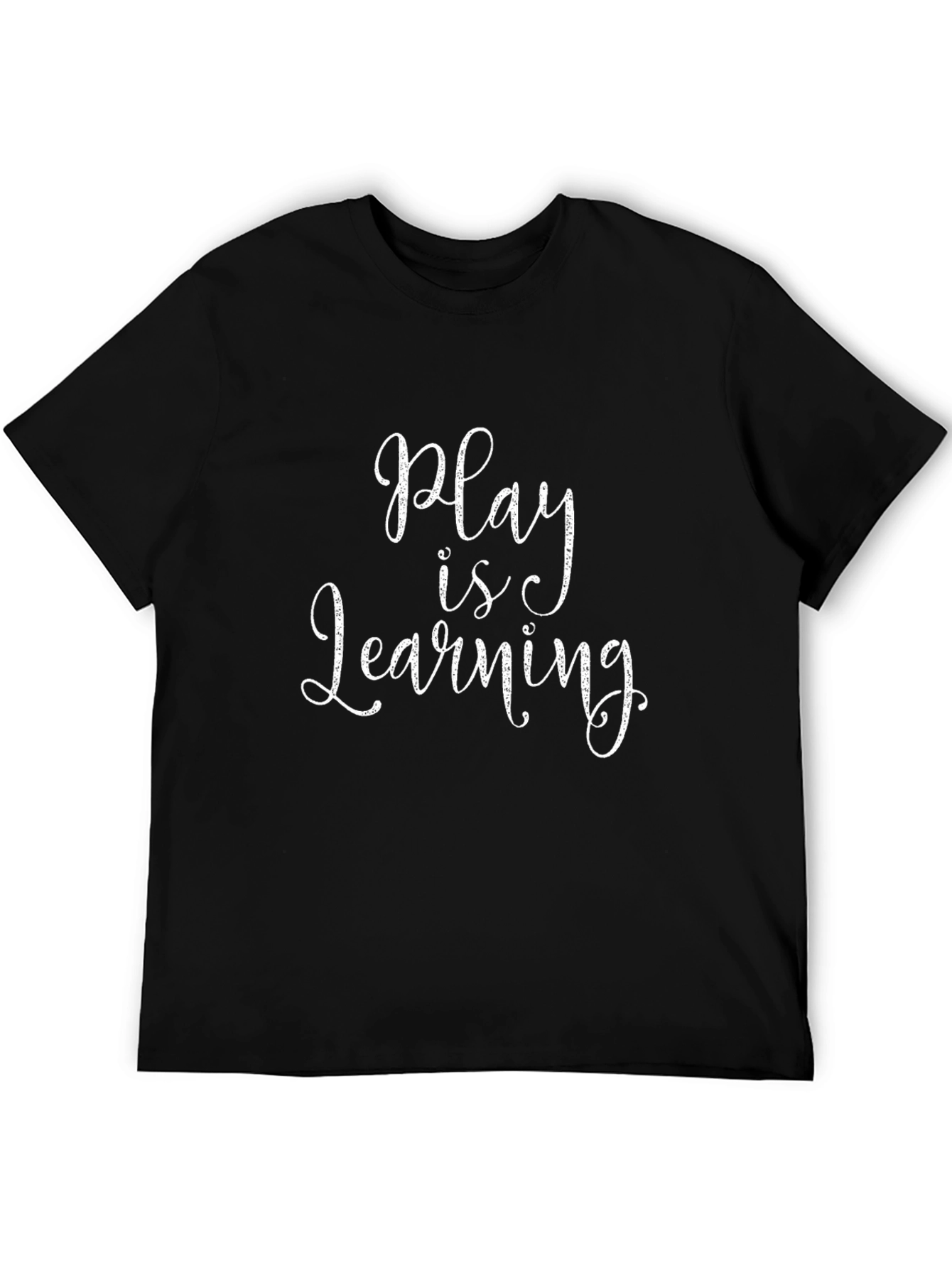 Play is Learning Graphic Tee - Black