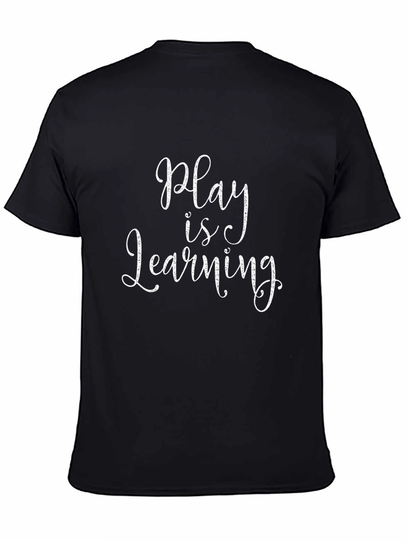 Play is Learning Graphic Tee - Black