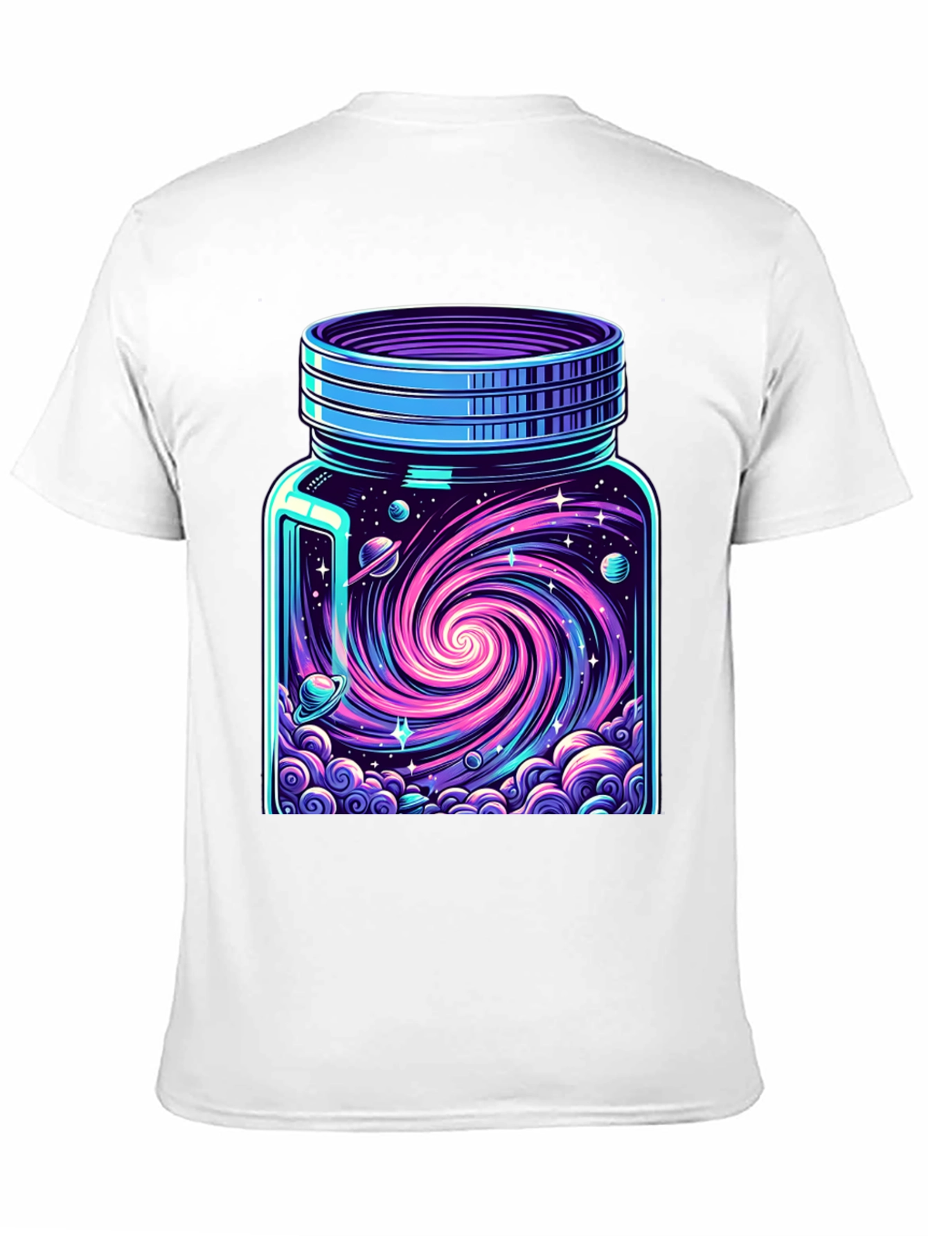Galaxy in a Jar Graphic Tee - Black
