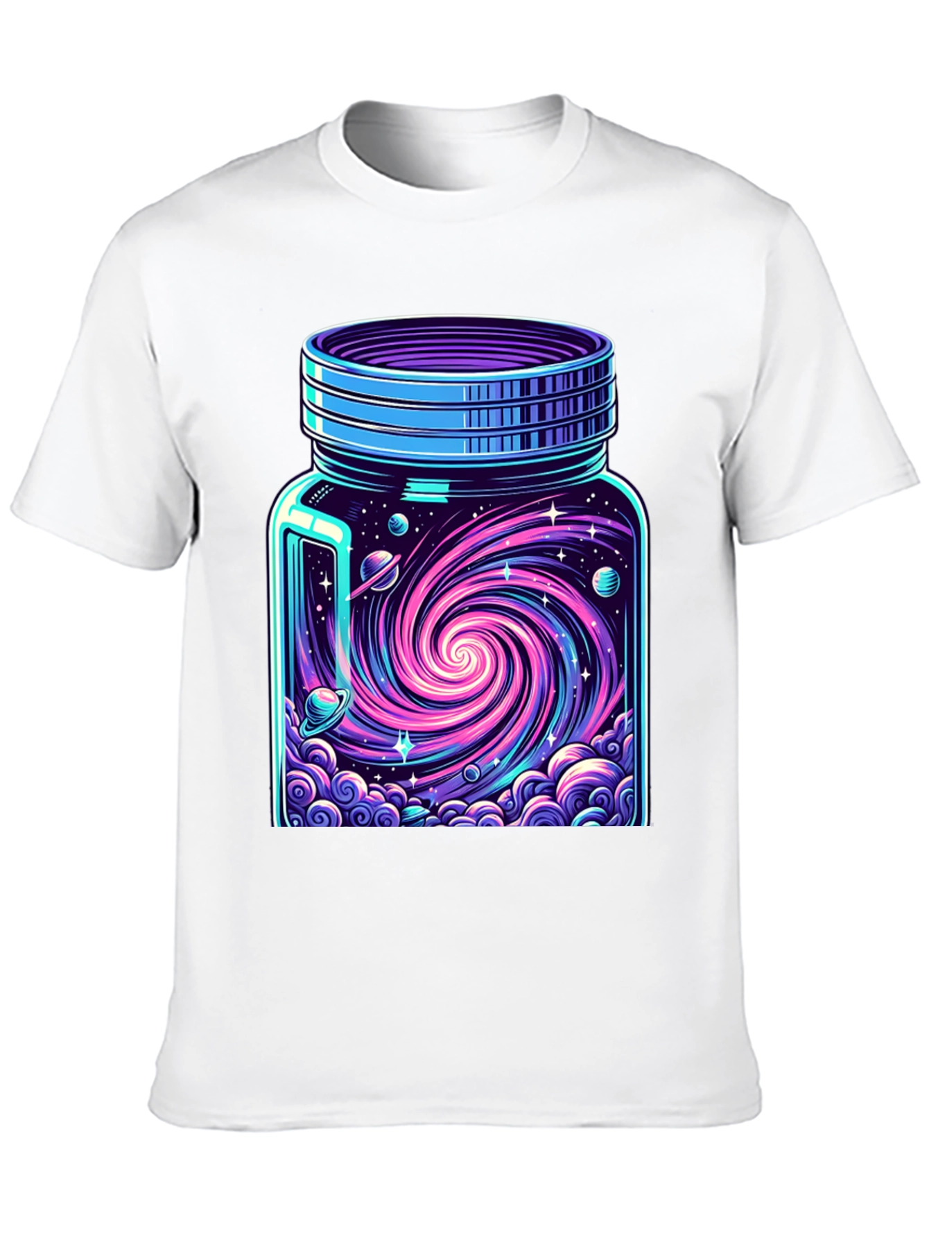 Galaxy in a Jar Graphic Tee - Black