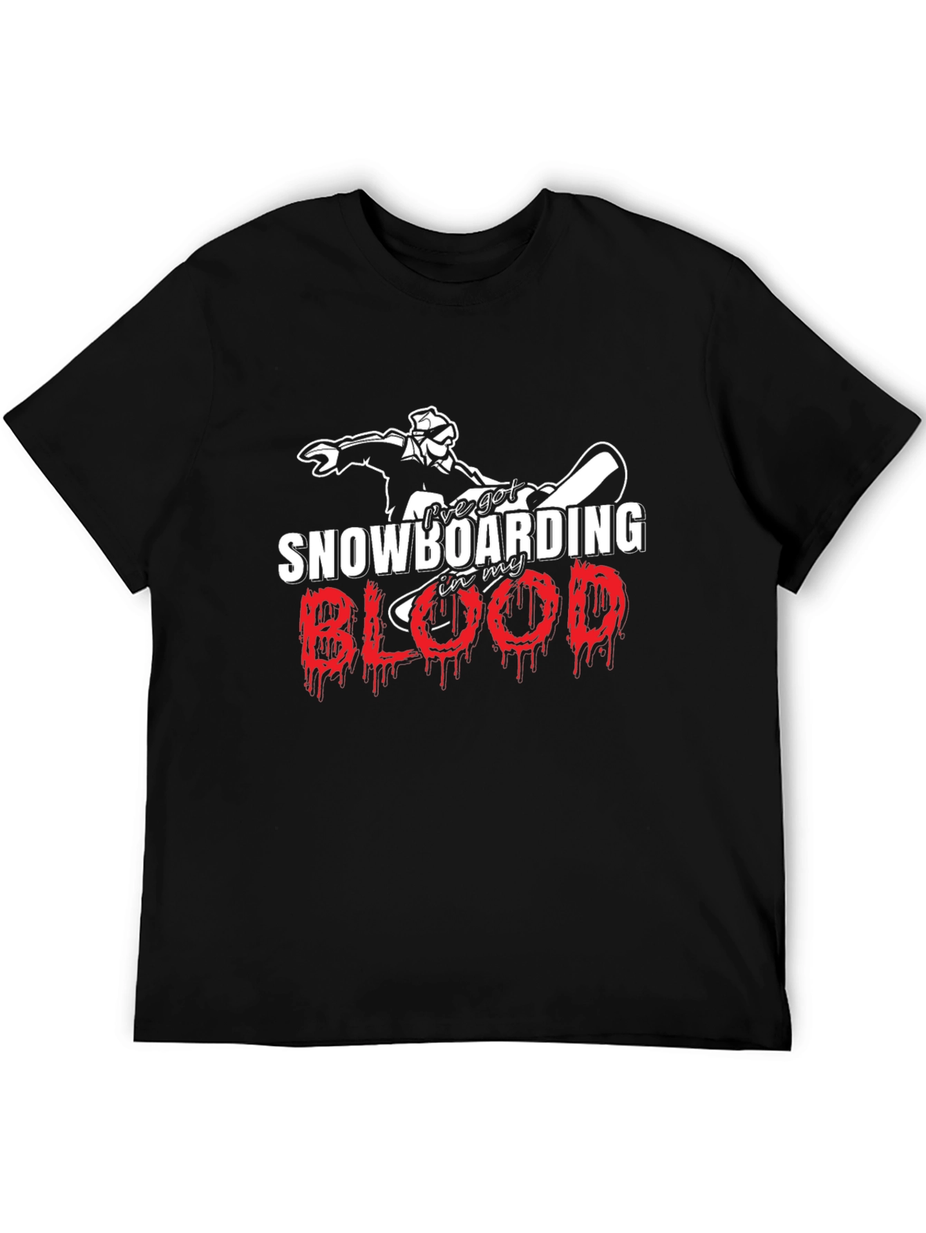 Snowboarding in my Blood T-Shirt