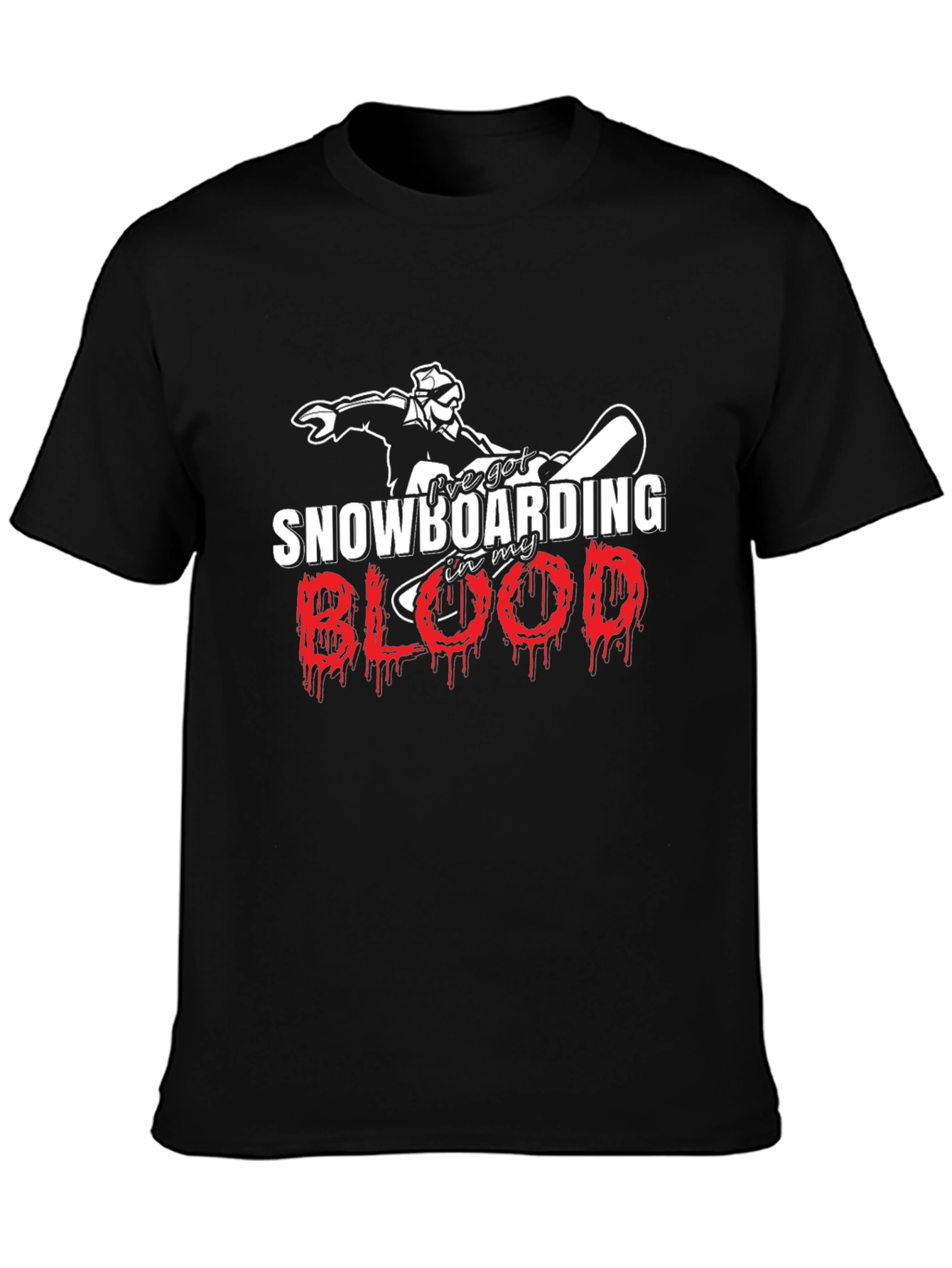 Snowboarding in my Blood T-Shirt