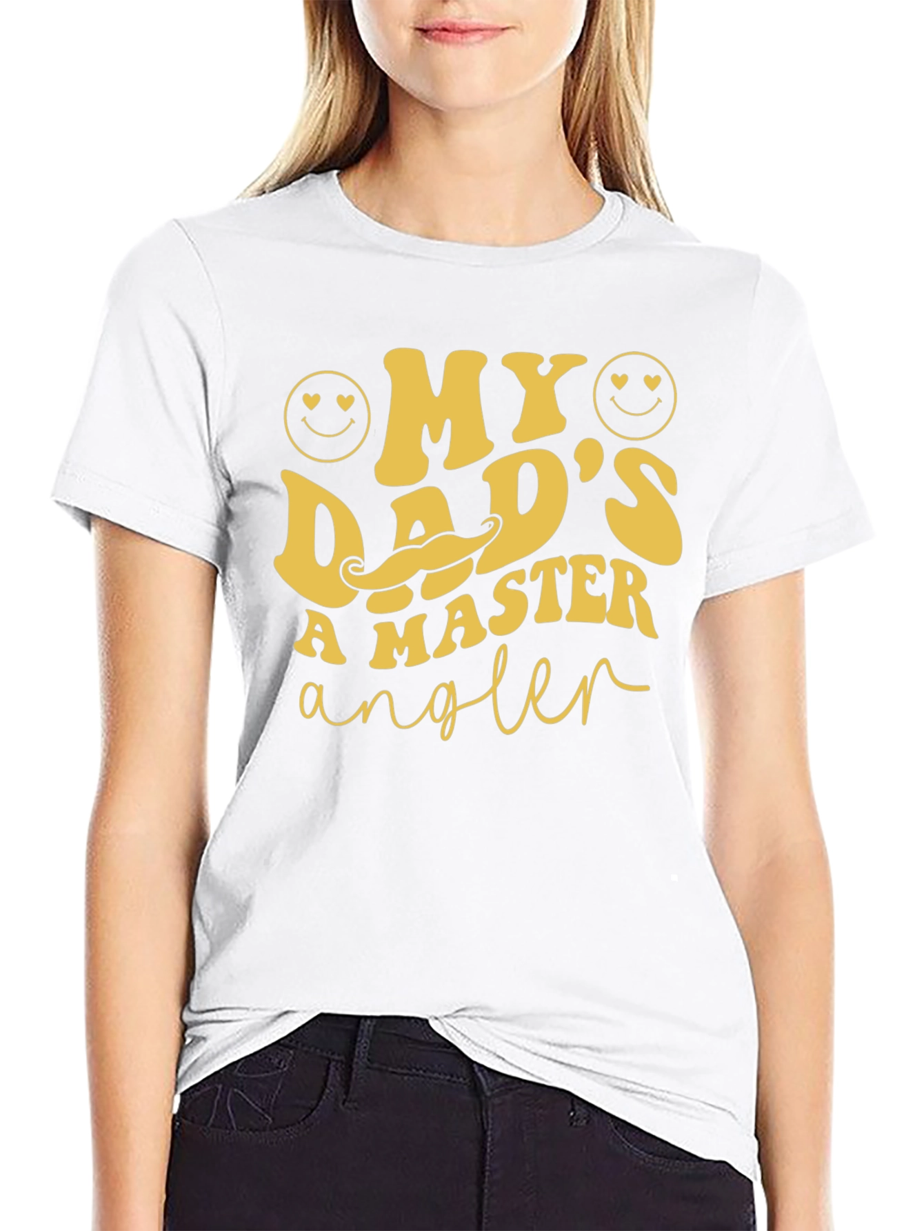 My Dads A Master Angler Graphic Tee