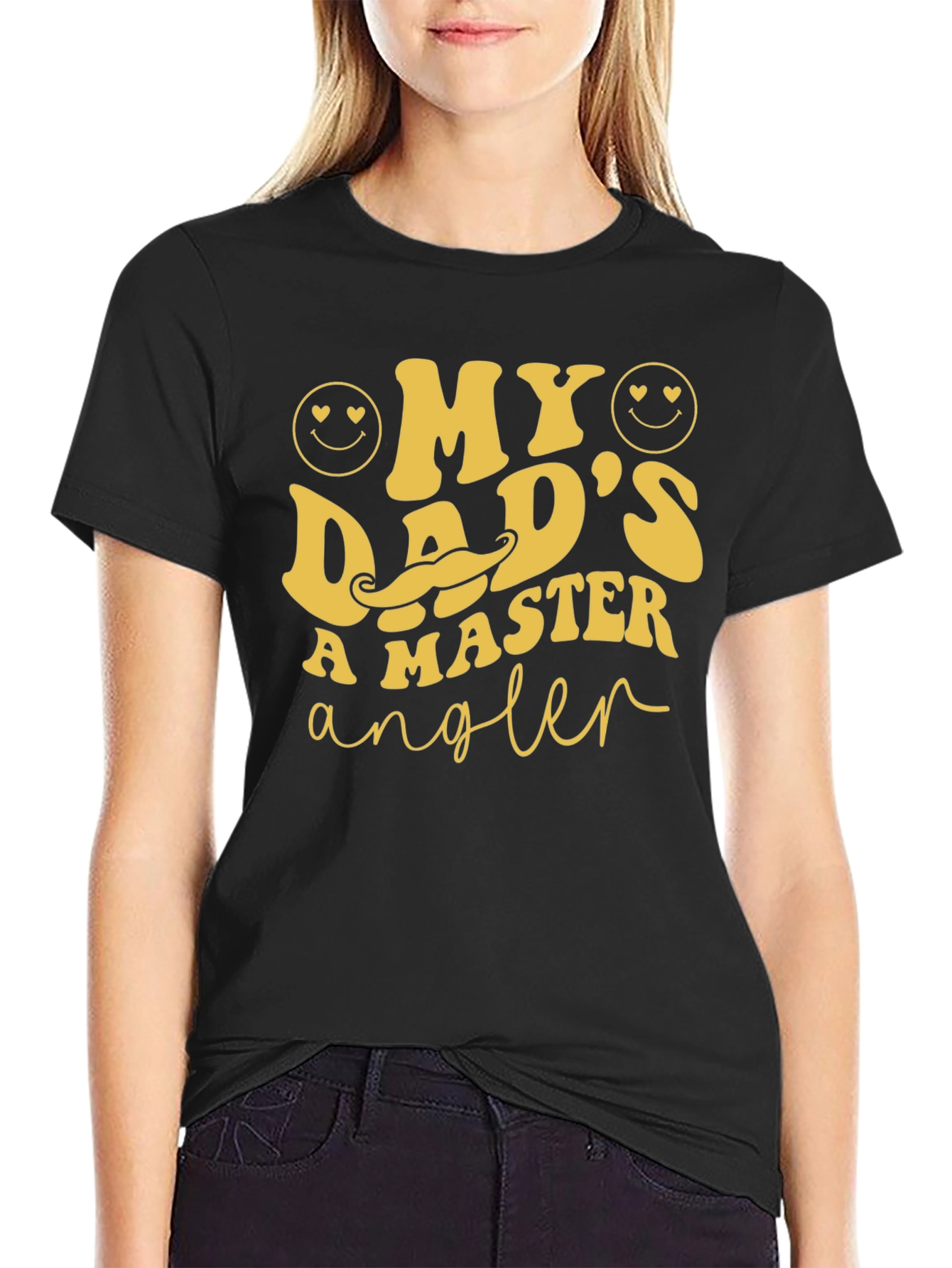 My Dads A Master Angler Graphic Tee