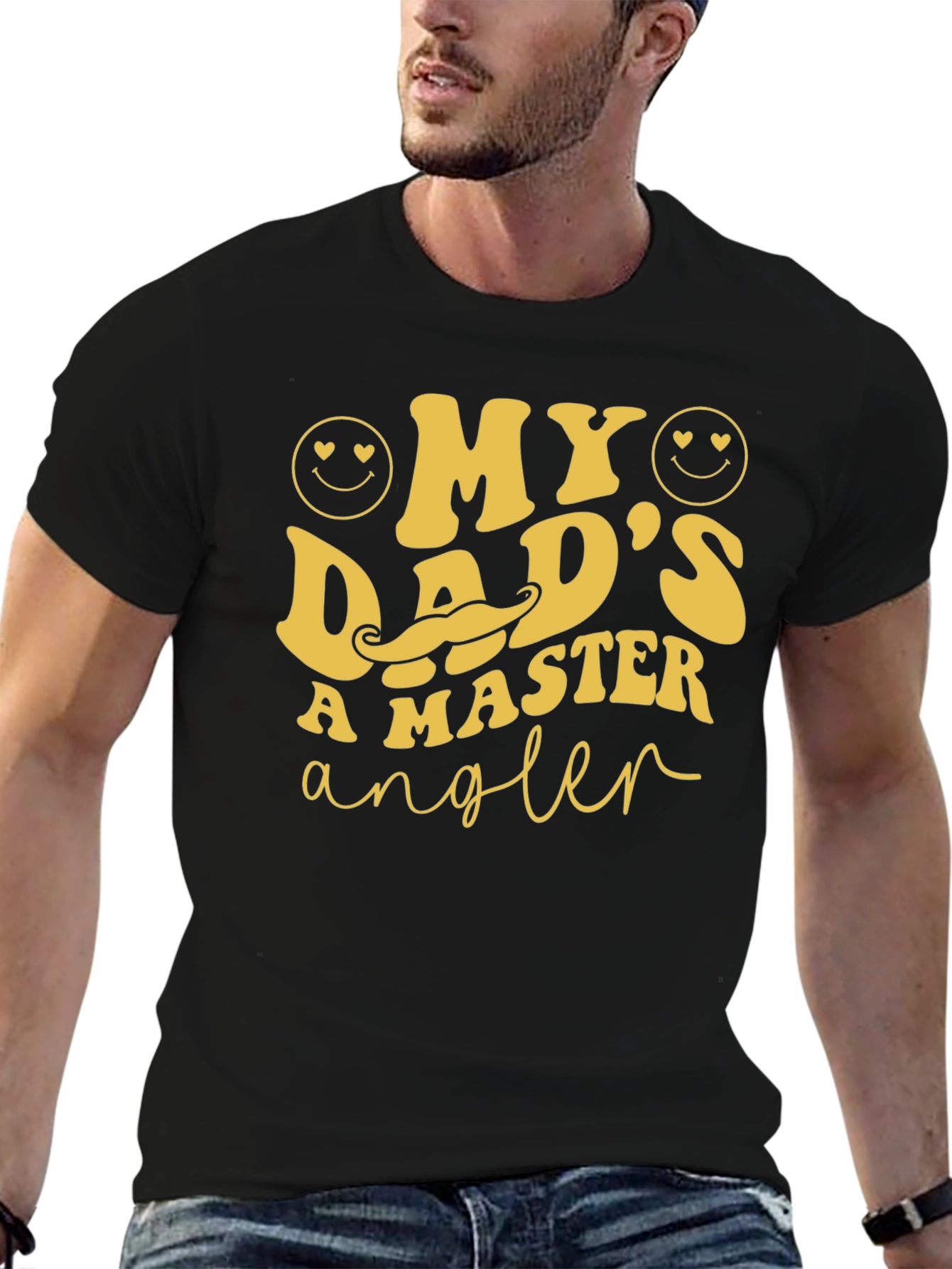 My Dads A Master Angler Graphic Tee