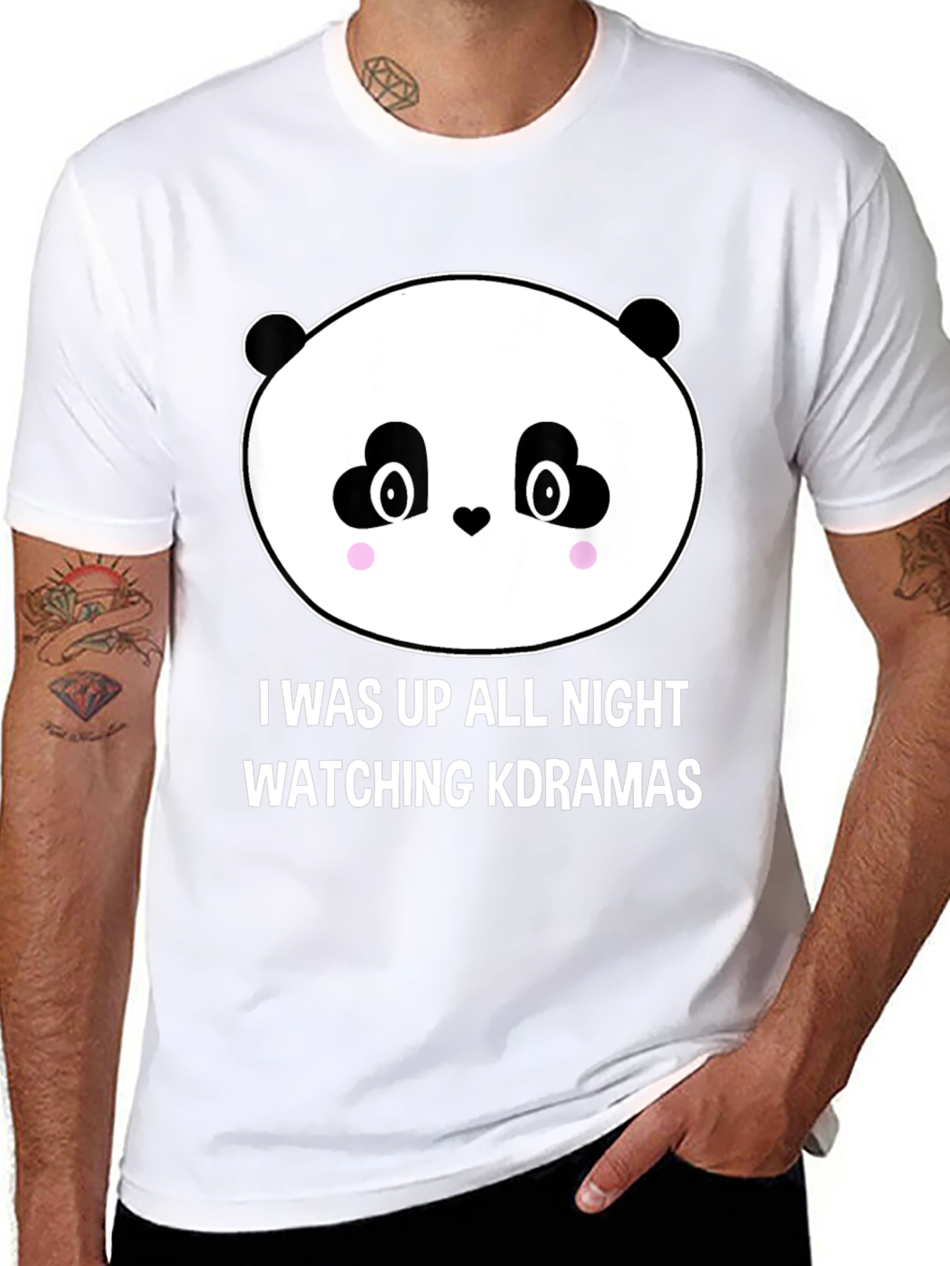 K-Drama Panda T-Shirt