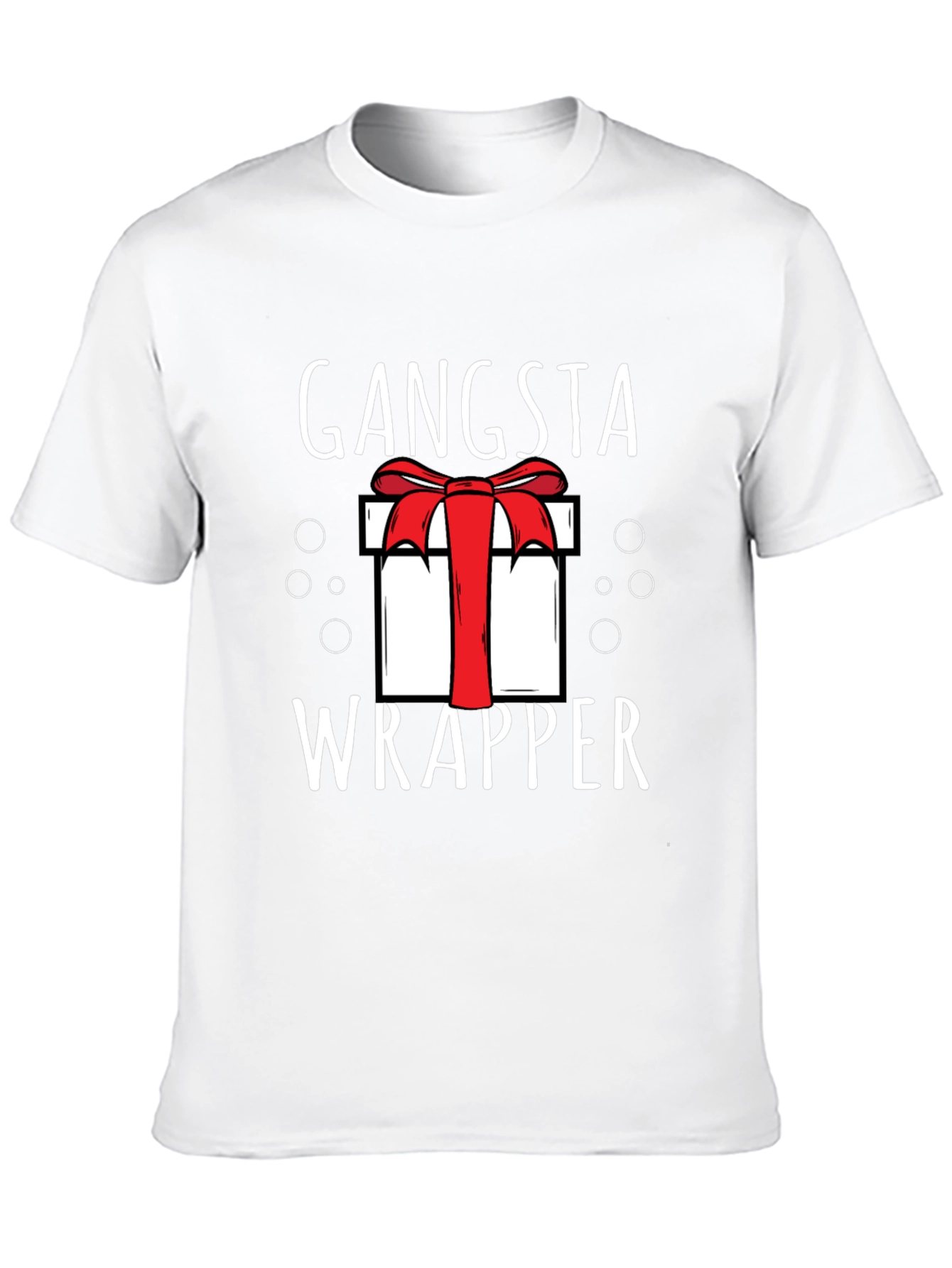 Gangsta Wrapper Gift Bow Tee