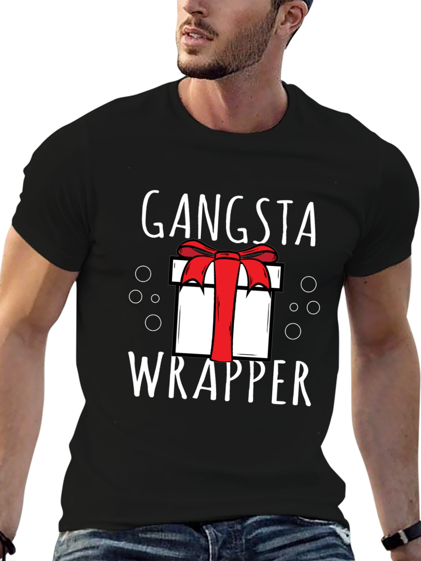 Gangsta Wrapper Gift Bow Tee