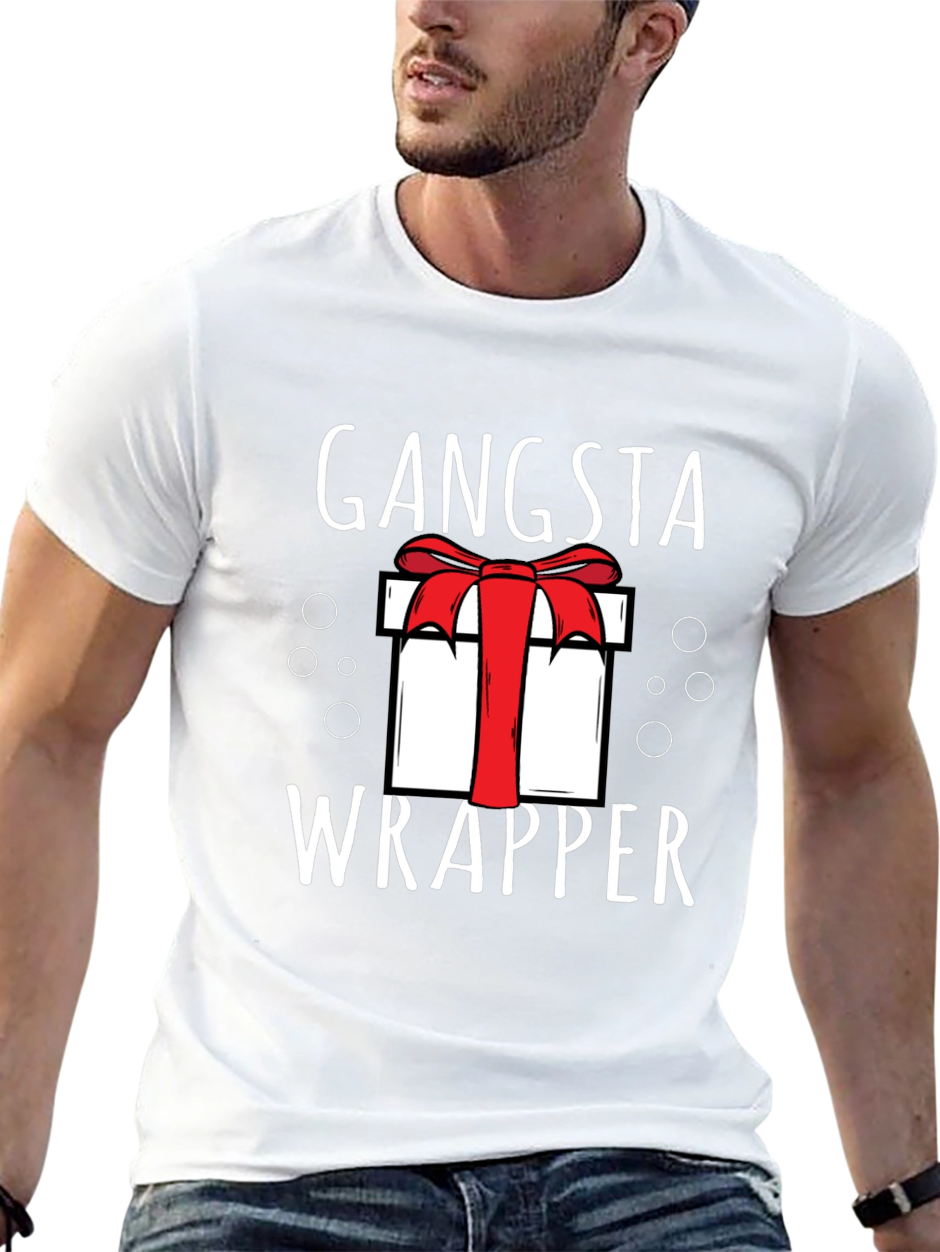 Gangsta Wrapper Gift Bow Tee