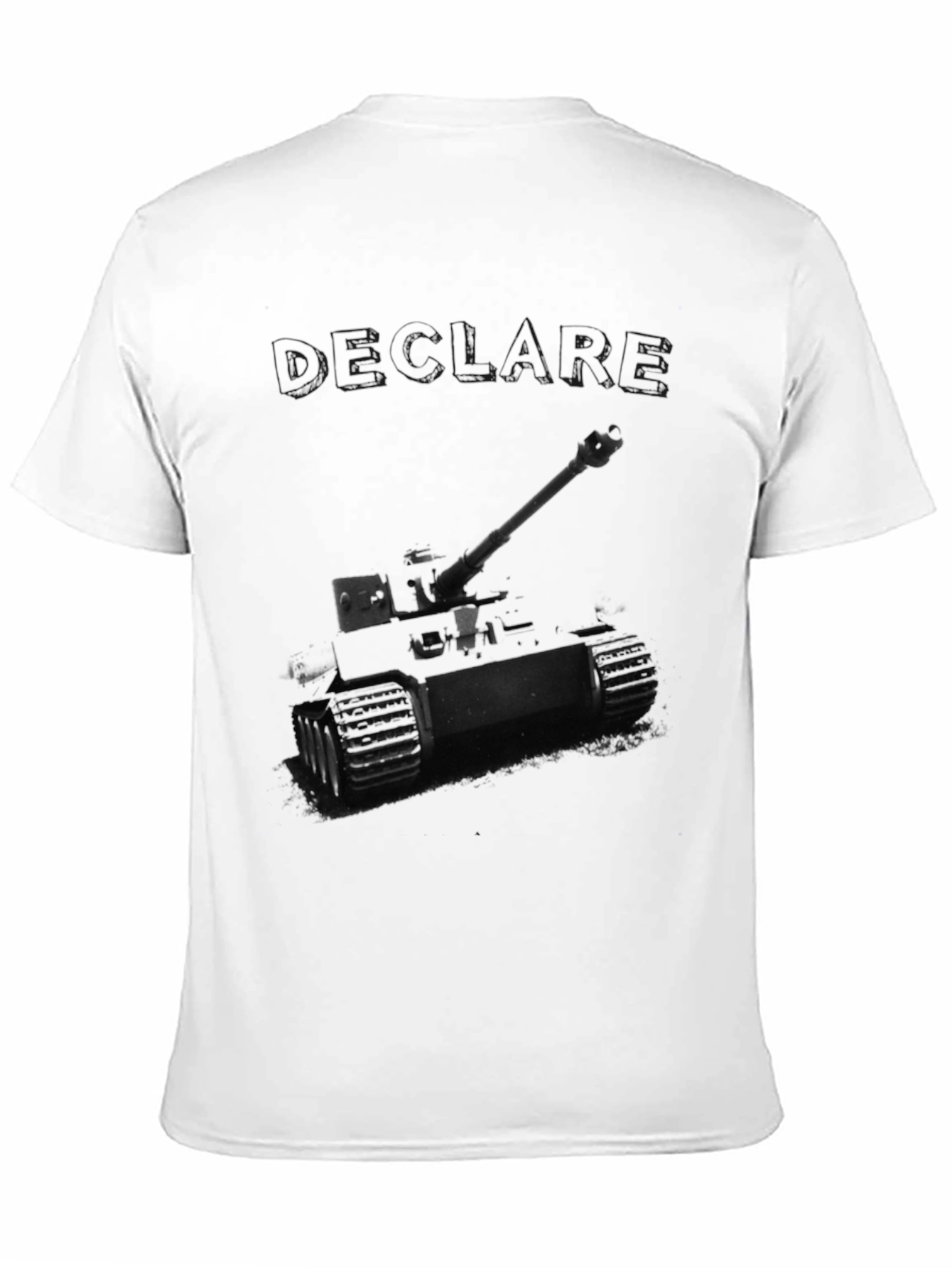 Tank Graphic T-Shirt - Black