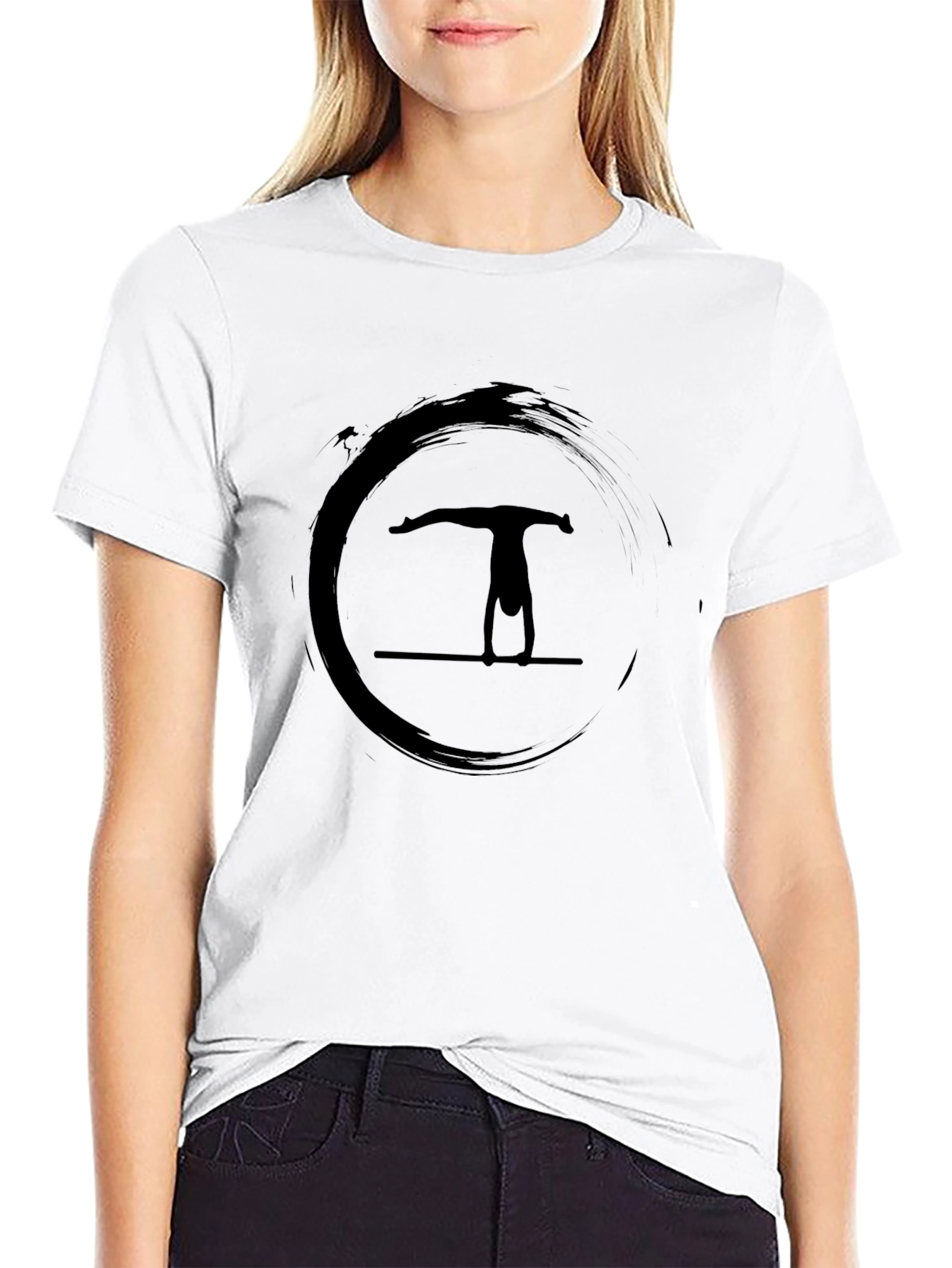 Zen Gymnast Black T-Shirt