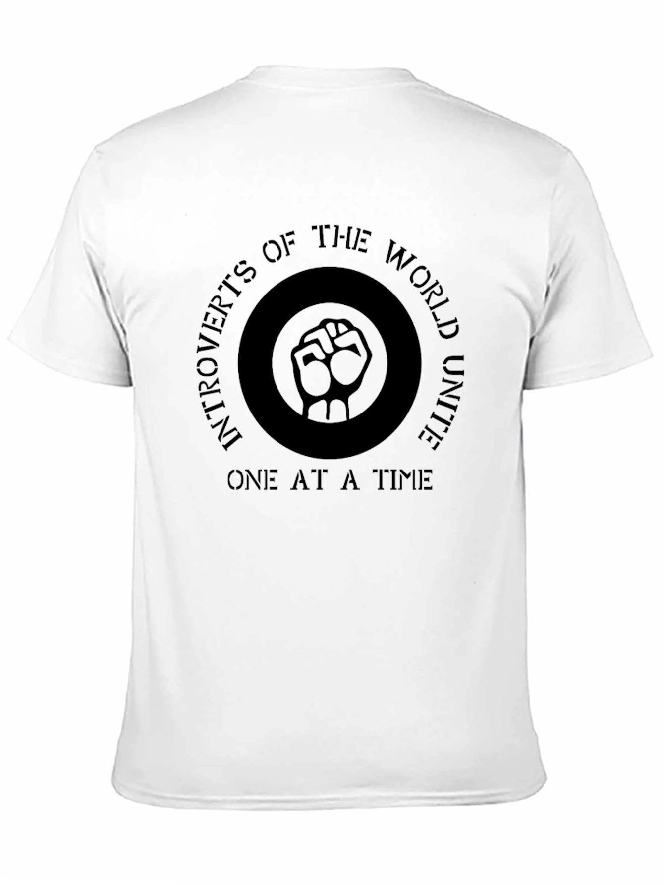 Introverts Unite T-Shirt - Black Graphic Tee