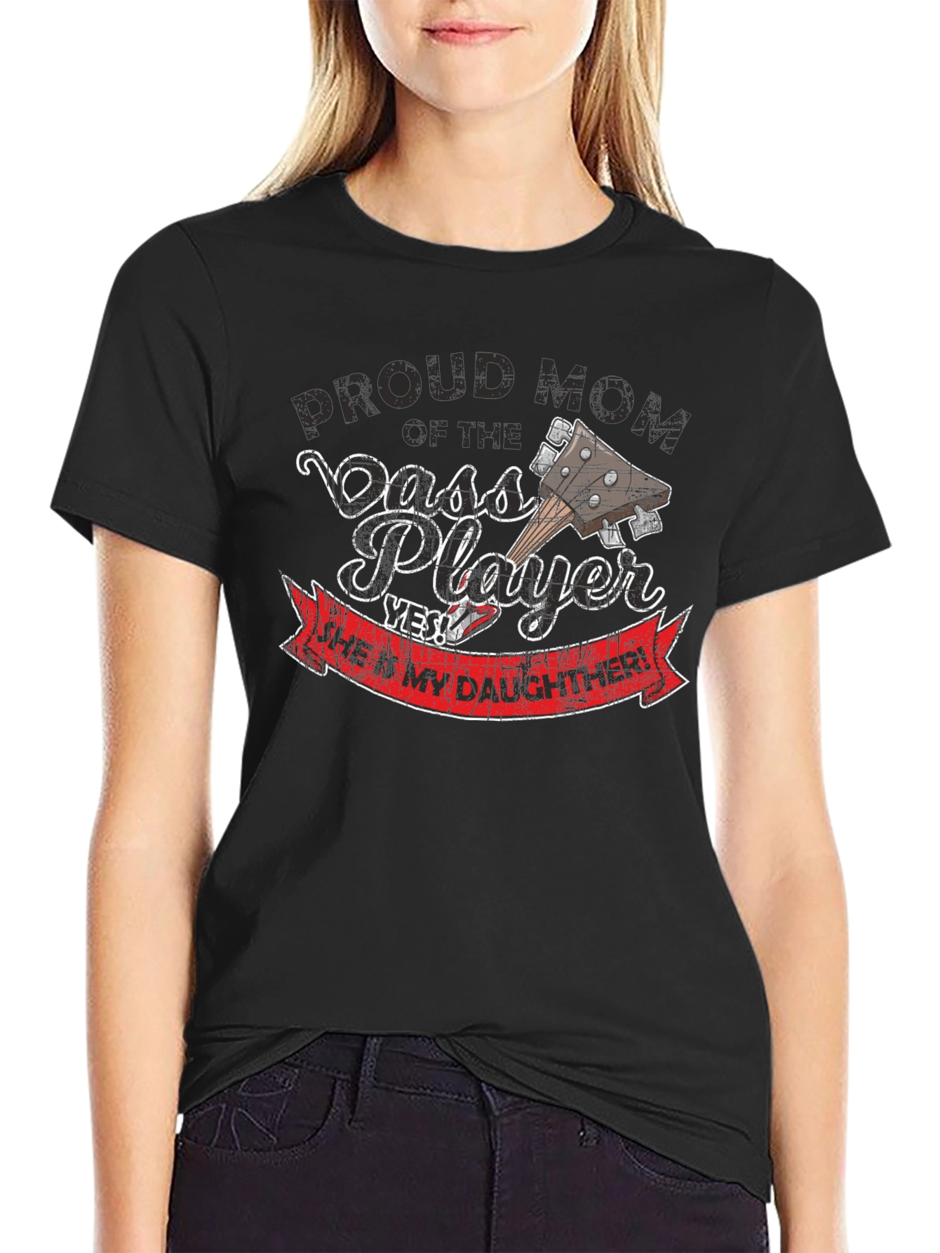 Proud Mom of Bass Player T-Shirt
