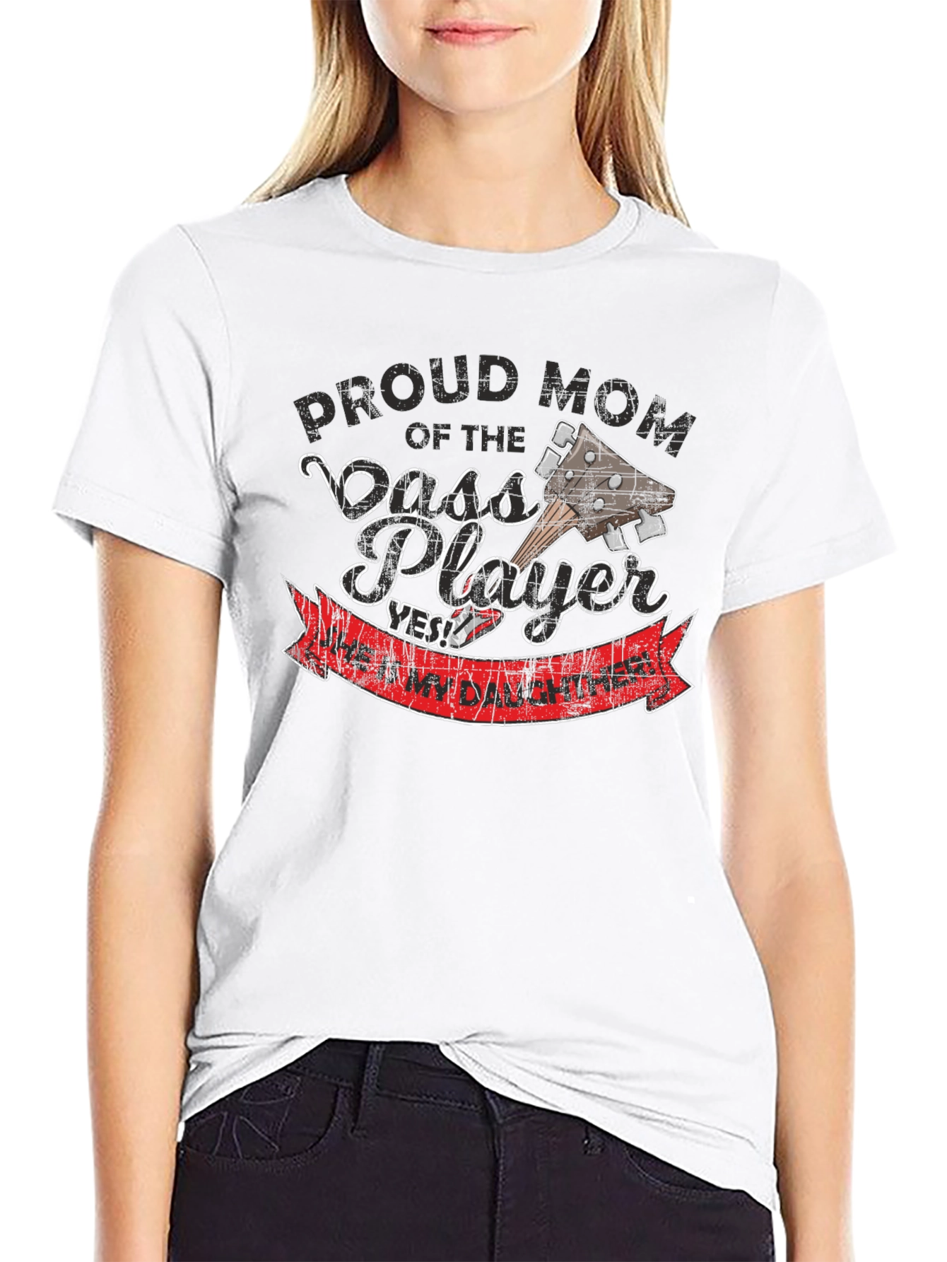 Proud Mom of Bass Player T-Shirt