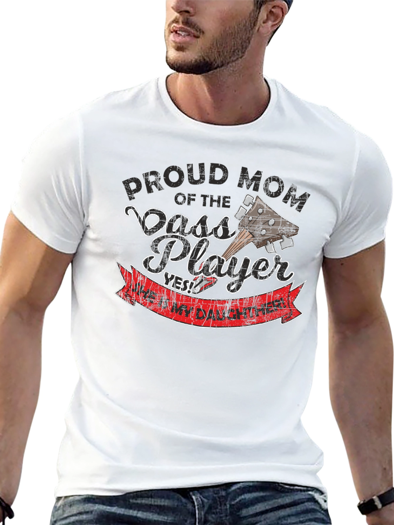Proud Mom of Bass Player T-Shirt