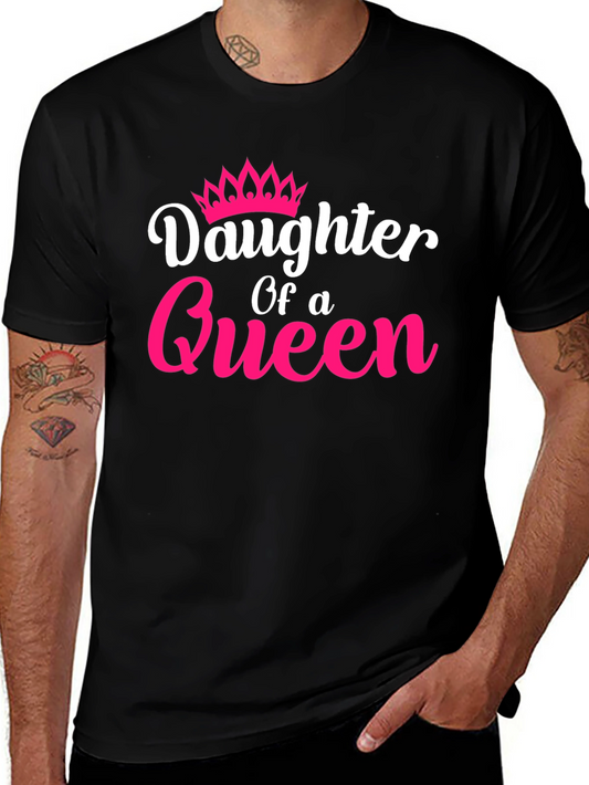 Daughter of a Queen Black T-Shirt