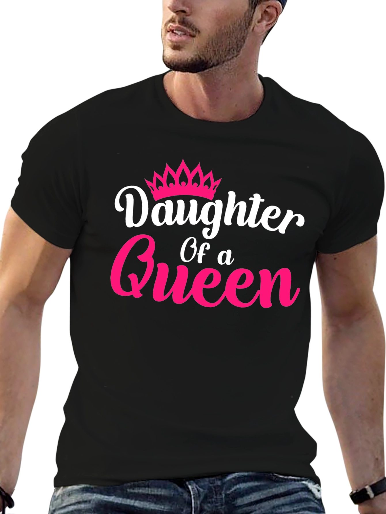 Daughter of a Queen Black T-Shirt