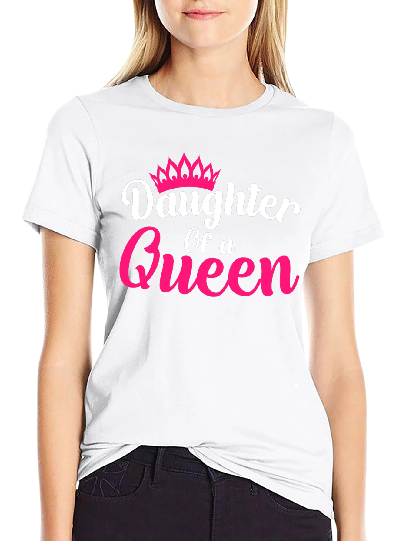 Daughter of a Queen Black T-Shirt