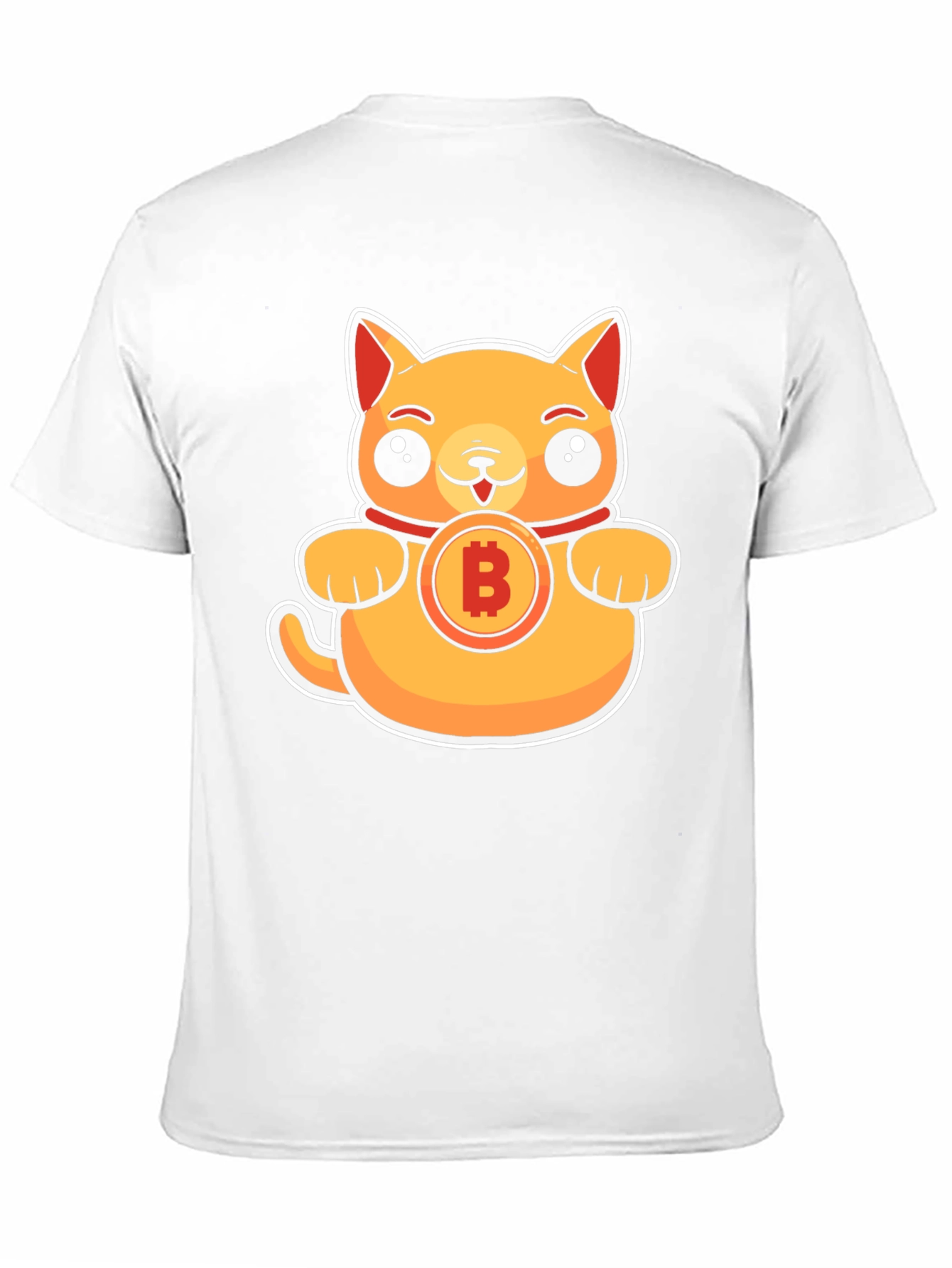 Bitcoin Kitty T-Shirt - Crypto Cat Tee