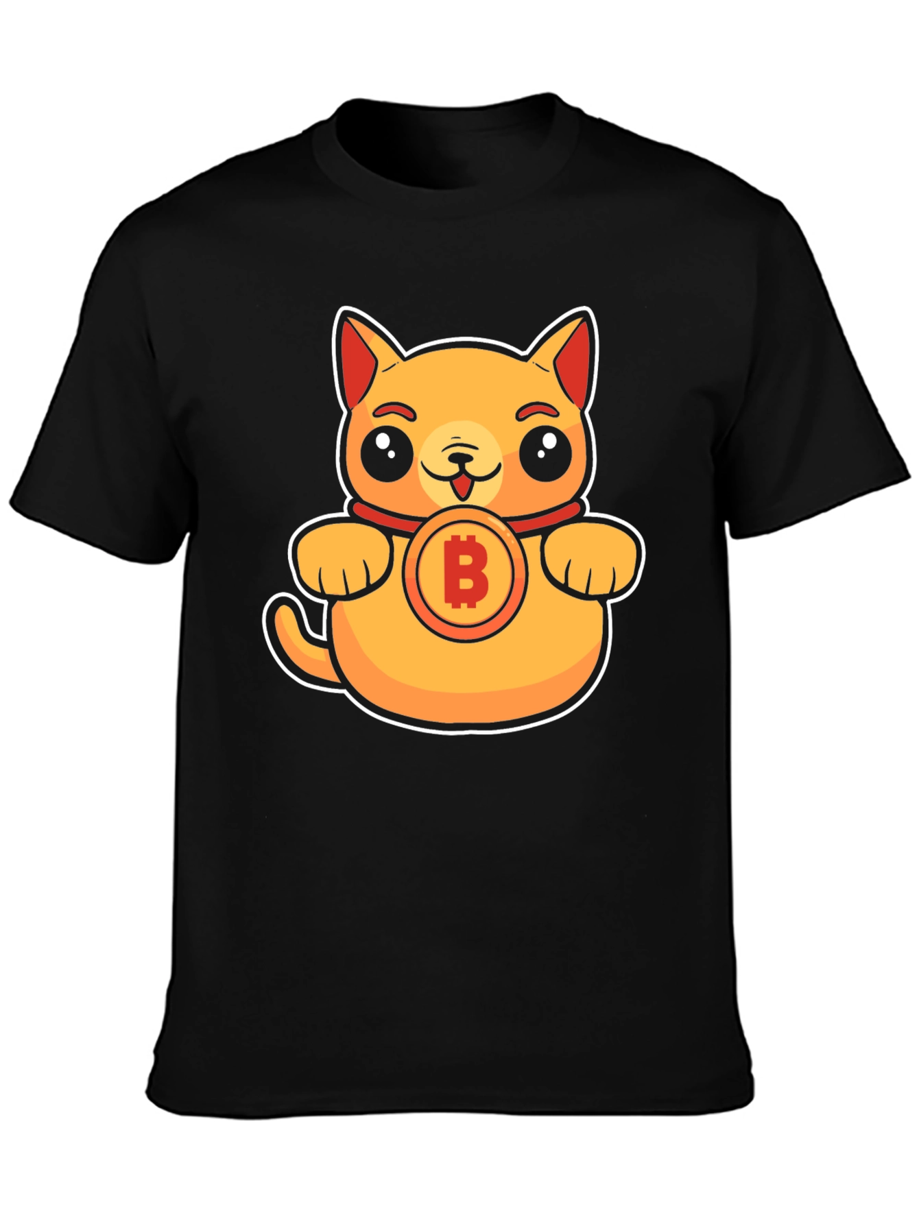 Bitcoin Kitty T-Shirt - Crypto Cat Tee