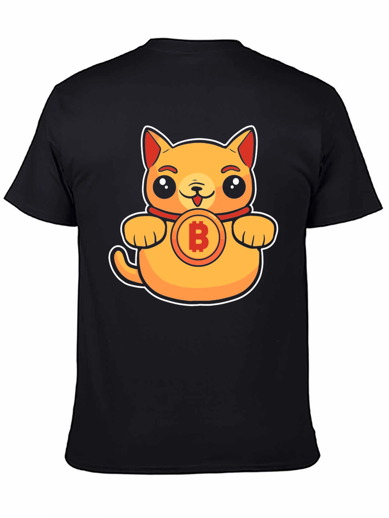 Bitcoin Kitty T-Shirt - Crypto Cat Tee