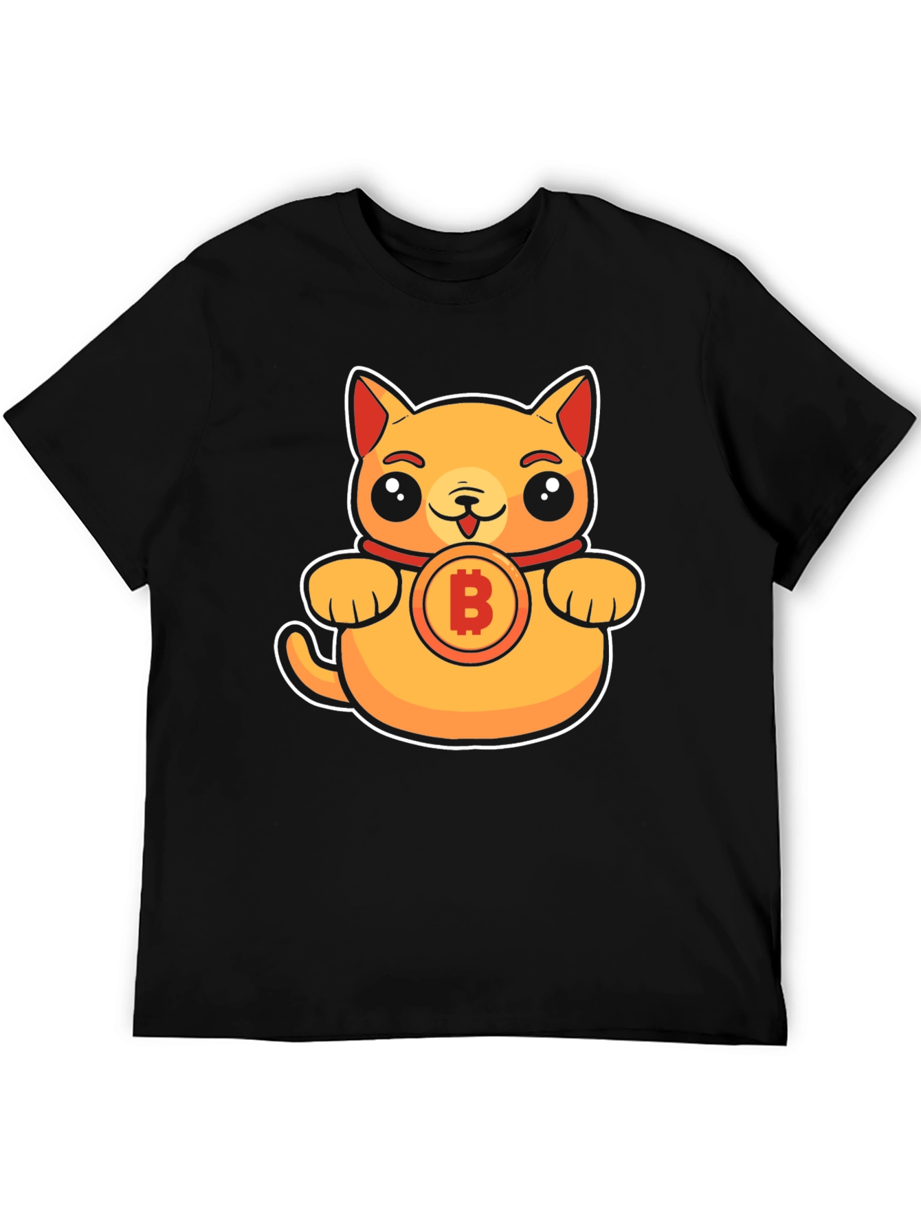 Bitcoin Kitty T-Shirt - Crypto Cat Tee