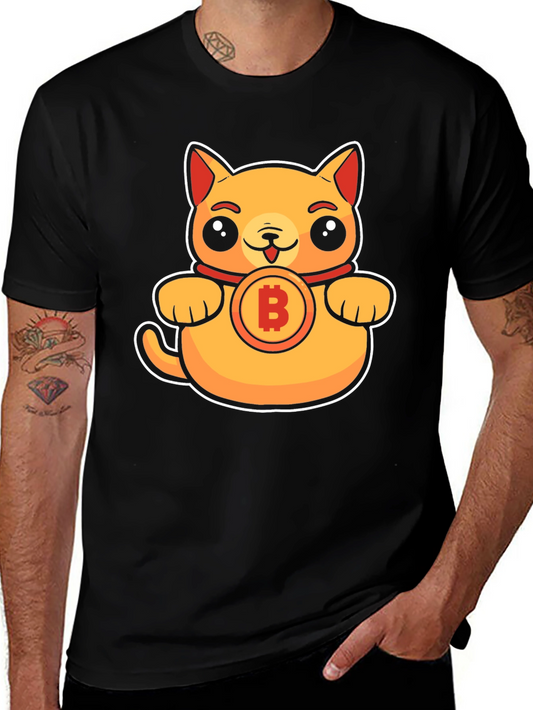 Bitcoin Kitty T-Shirt - Crypto Cat Tee
