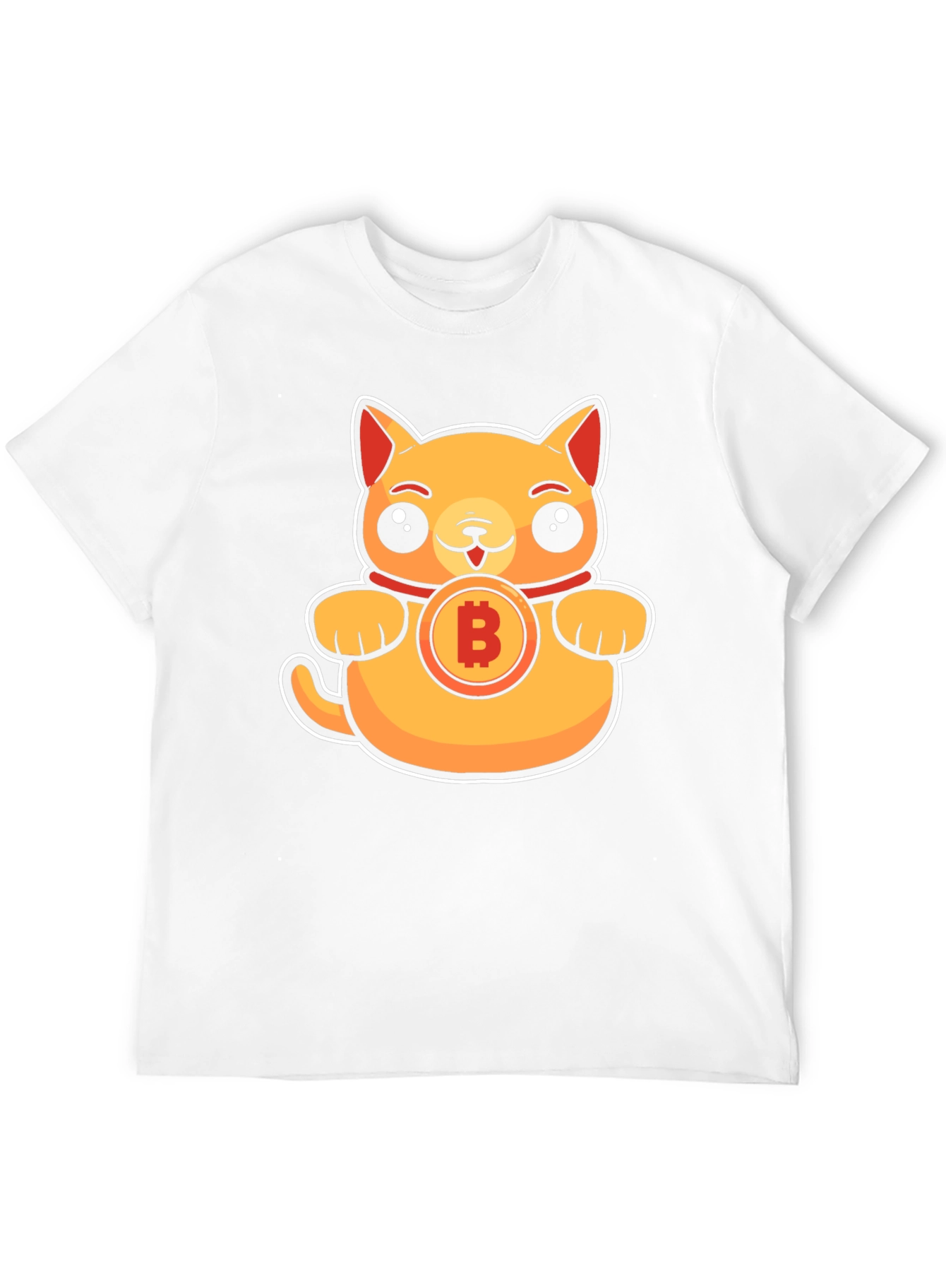Bitcoin Kitty T-Shirt - Crypto Cat Tee