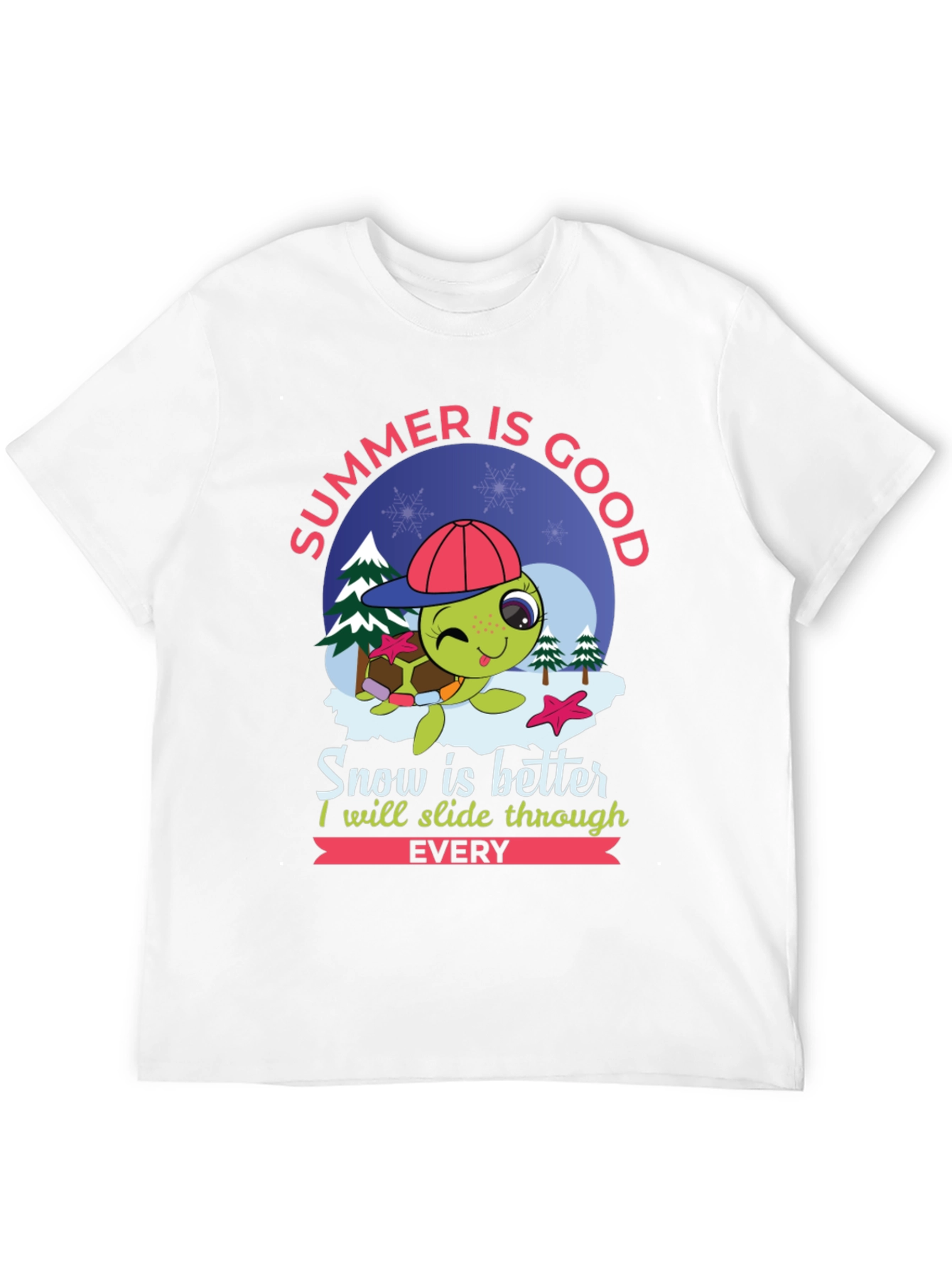 Summer is Good Turtle T-Shirt