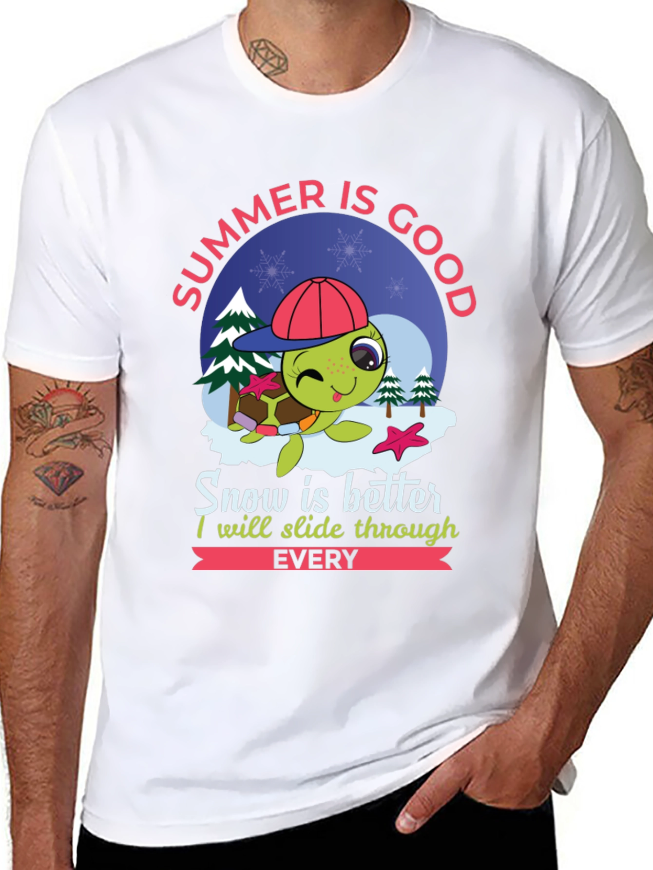 Summer is Good Turtle T-Shirt
