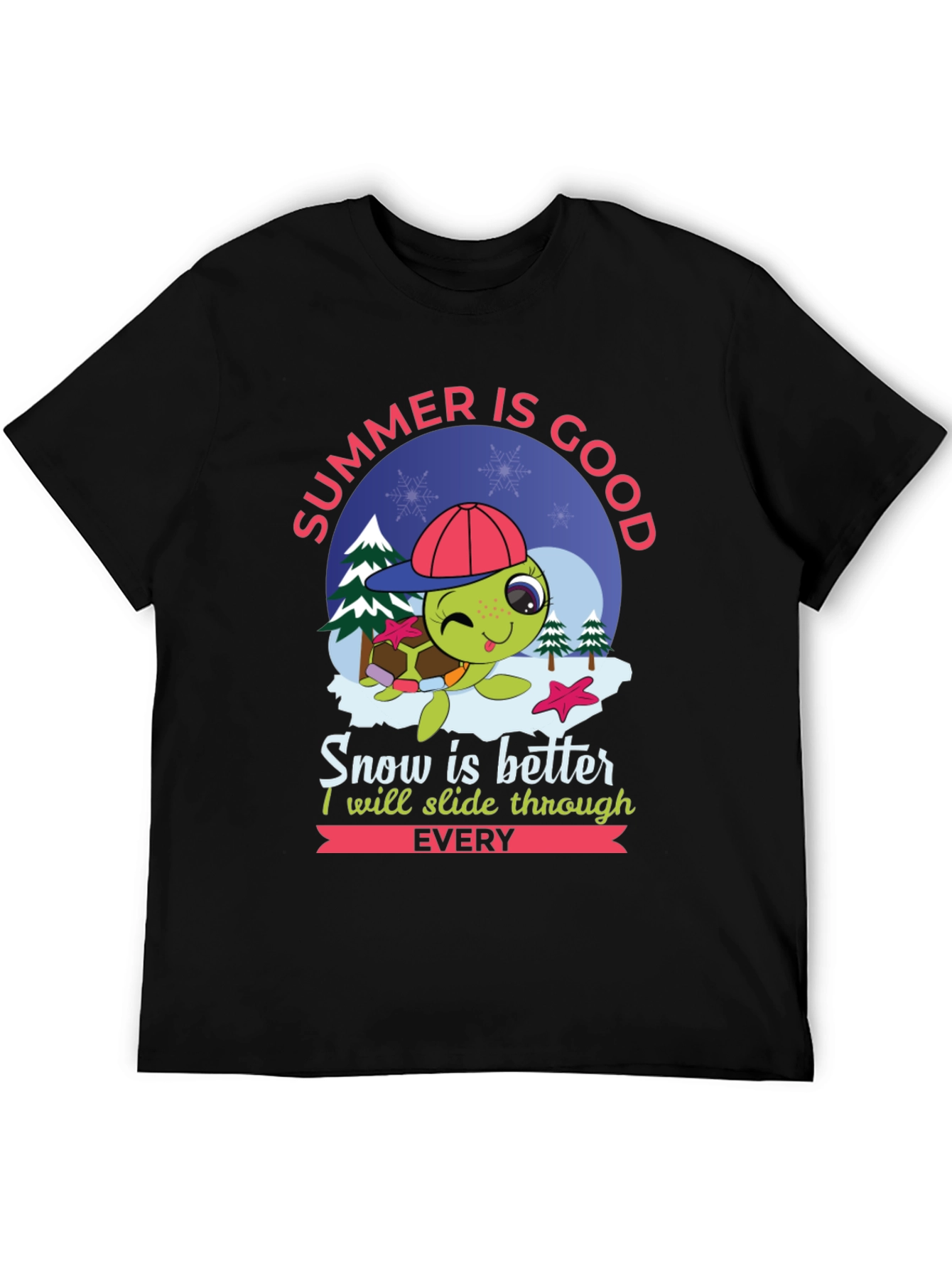 Summer is Good Turtle T-Shirt