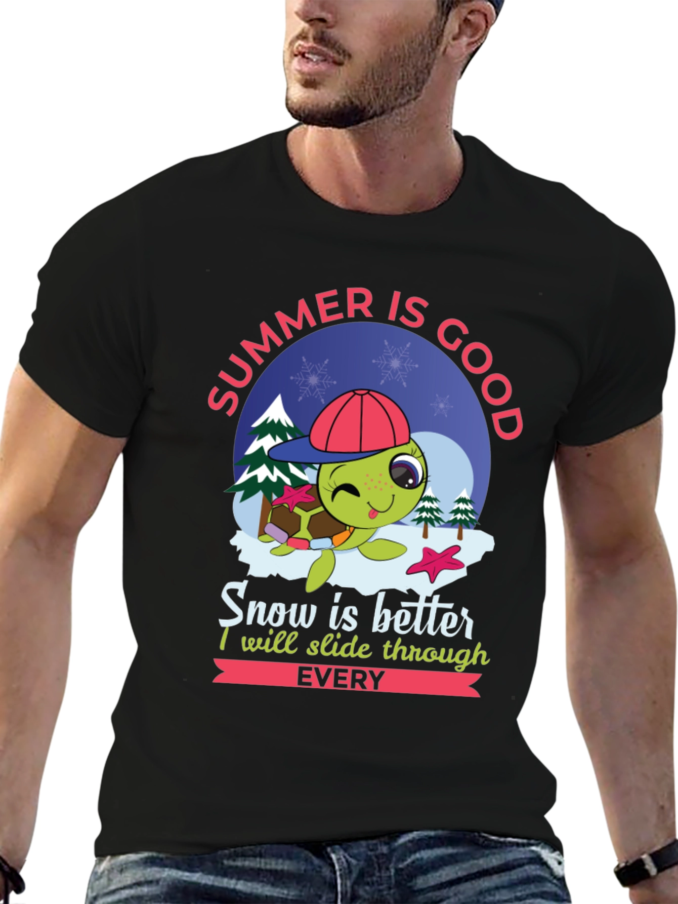 Summer is Good Turtle T-Shirt