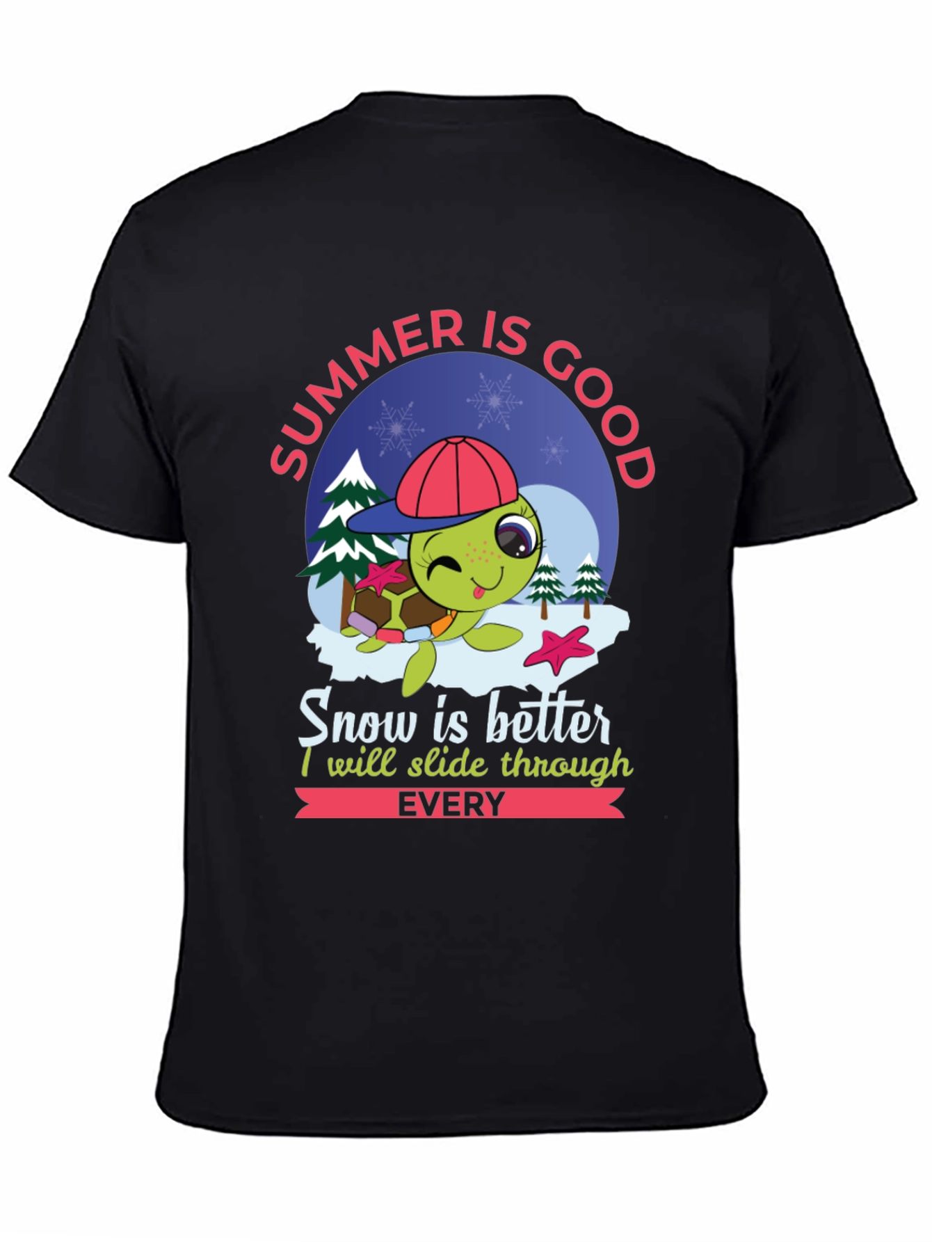Summer is Good Turtle T-Shirt