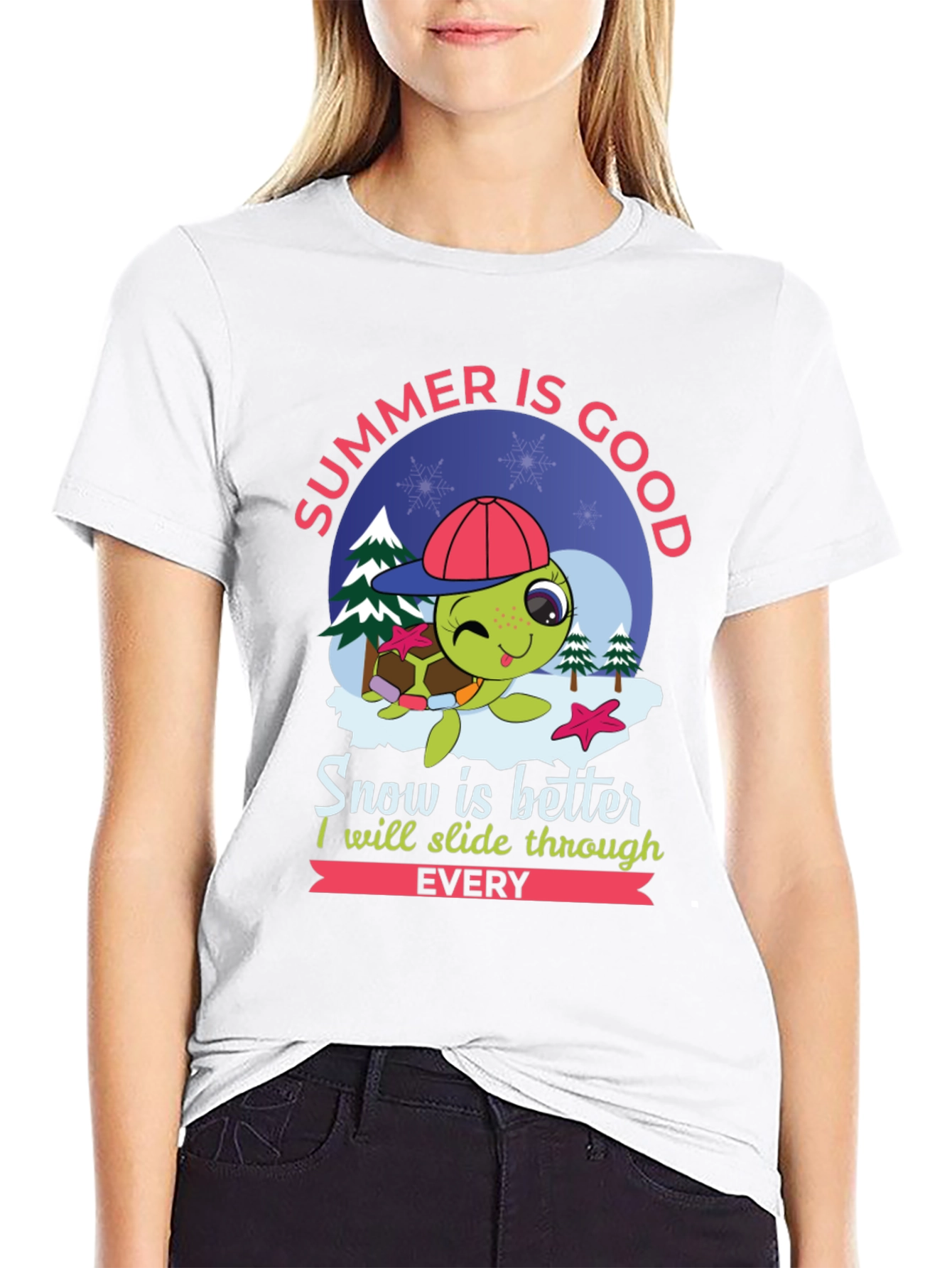 Summer is Good Turtle T-Shirt