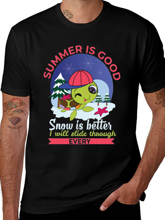 Summer is Good Turtle T-Shirt