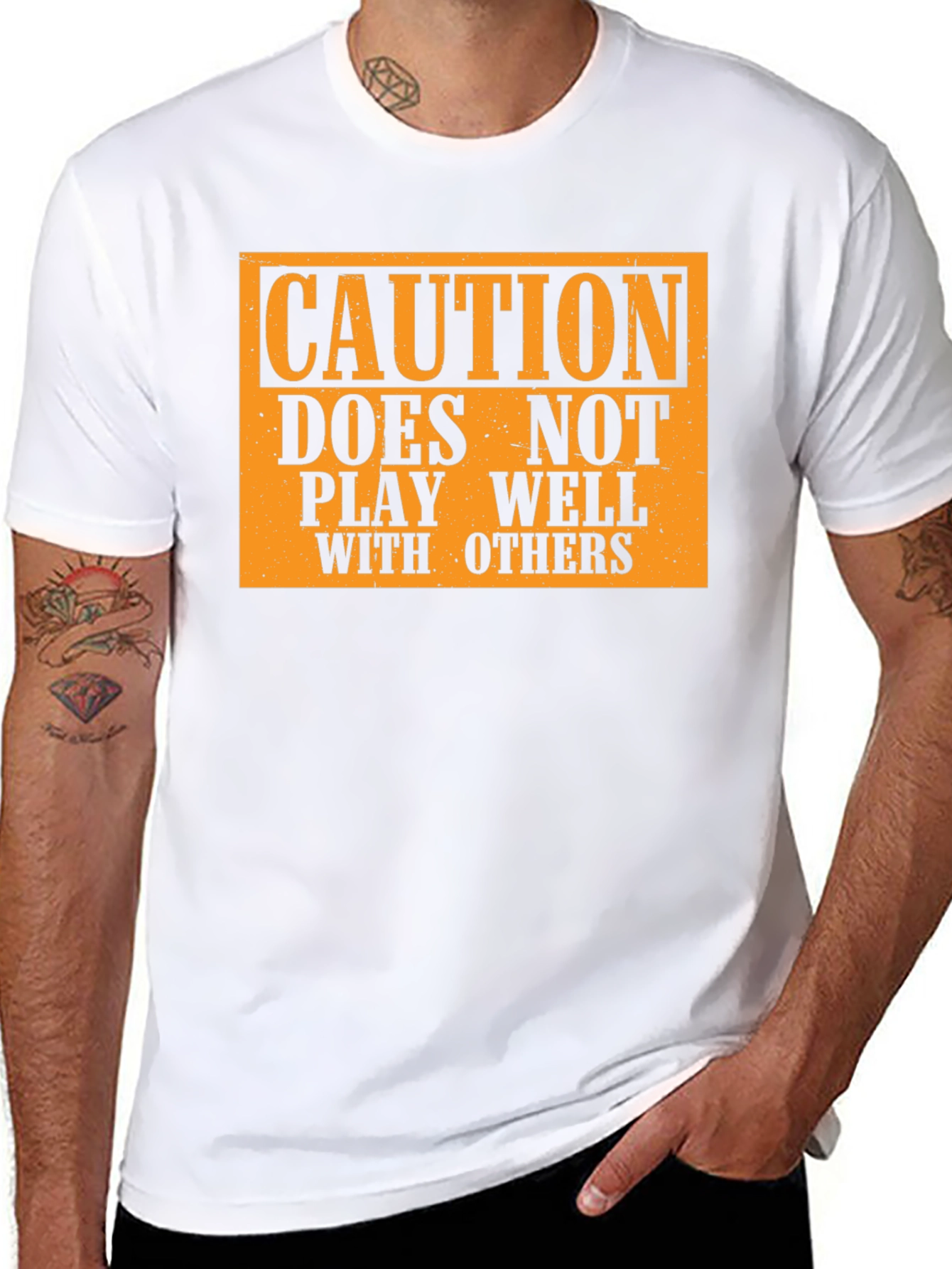 Caution: Doesnt Play Well With Others T-Shirt