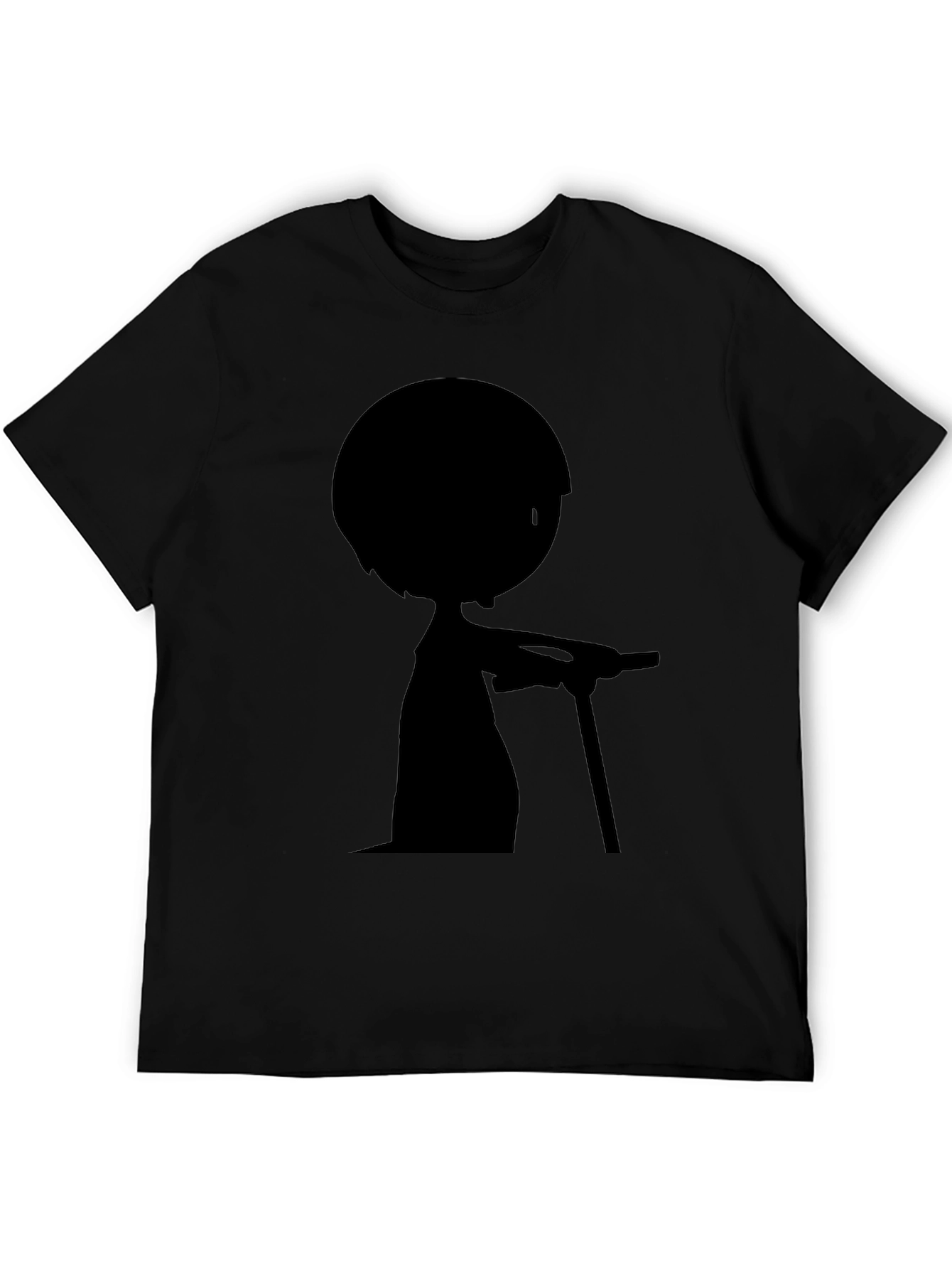 Silhouette Scooter T-Shirt - Stylish Graphic Tee