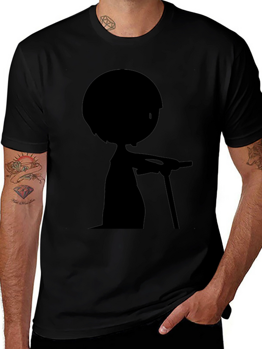 Silhouette Scooter T-Shirt - Stylish Graphic Tee