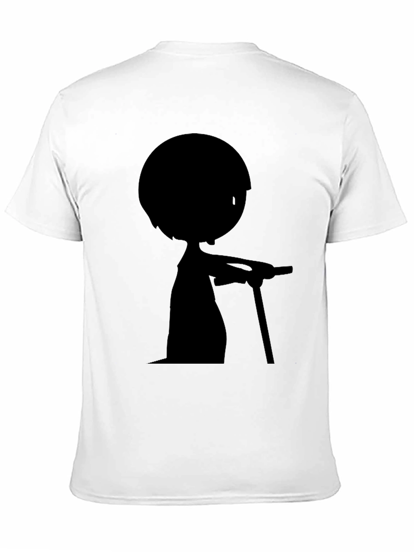 Silhouette Scooter T-Shirt - Stylish Graphic Tee