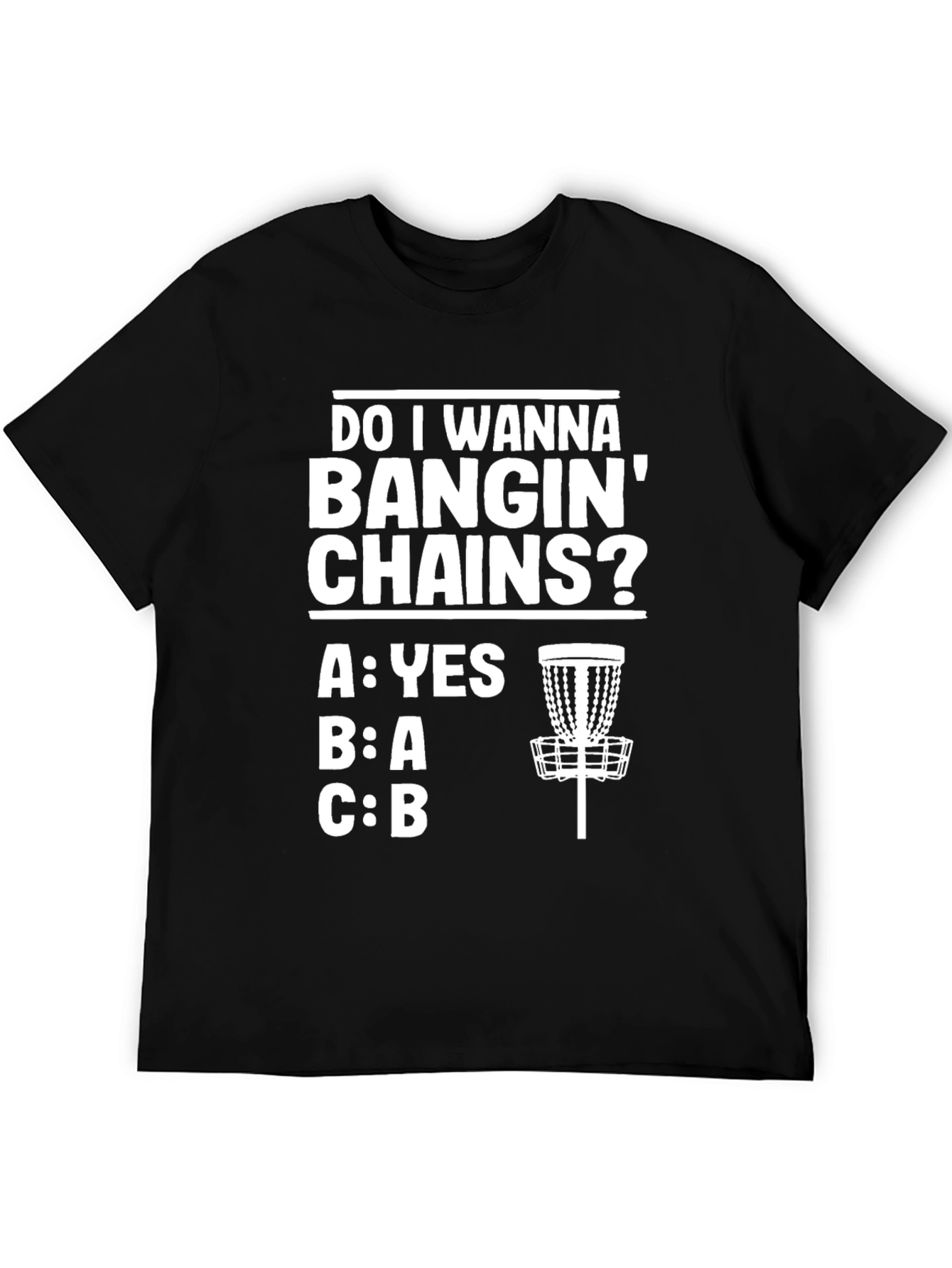 Banging Chains T-Shirt - Disc Golf Apparel