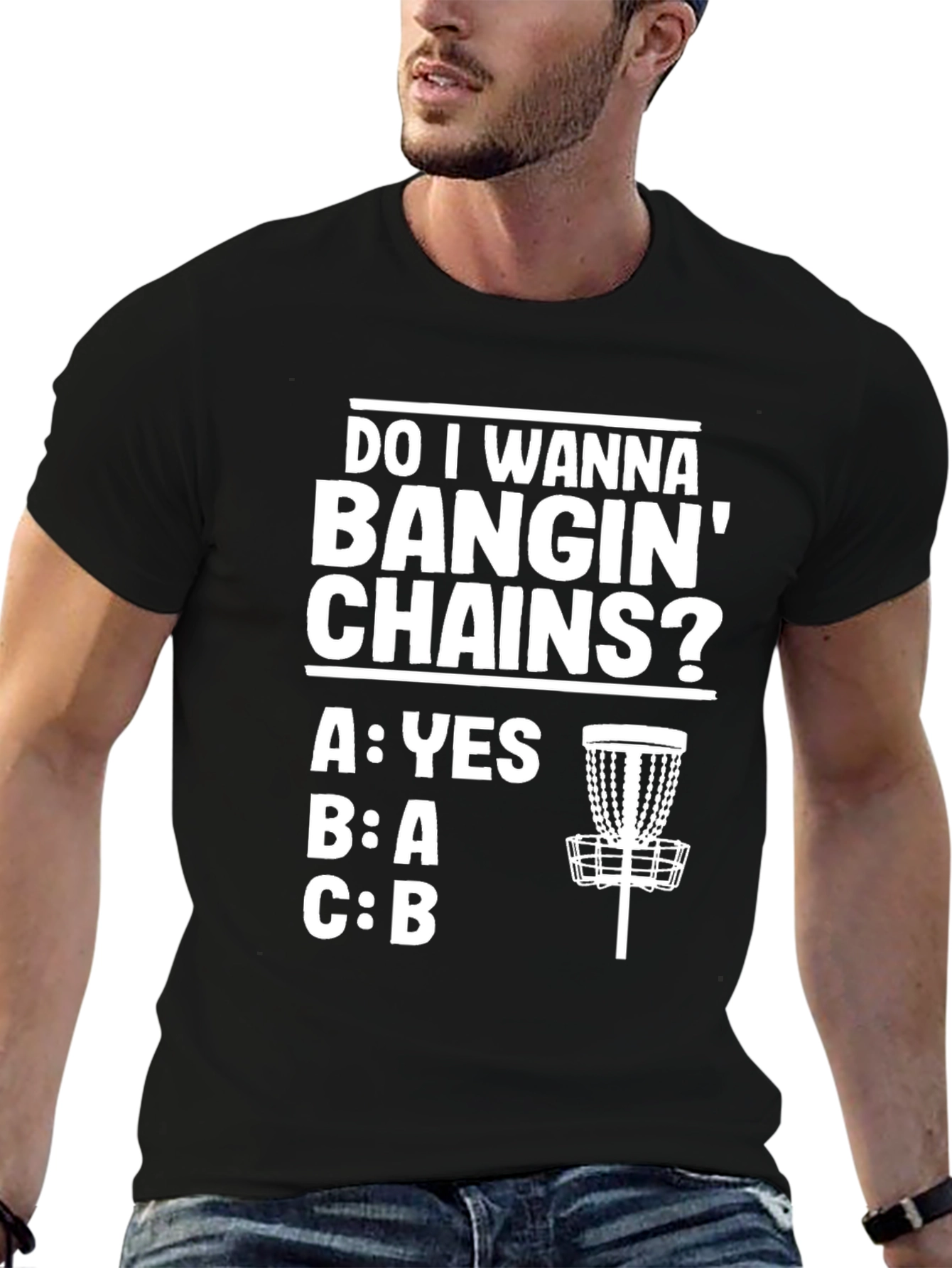 Banging Chains T-Shirt - Disc Golf Apparel