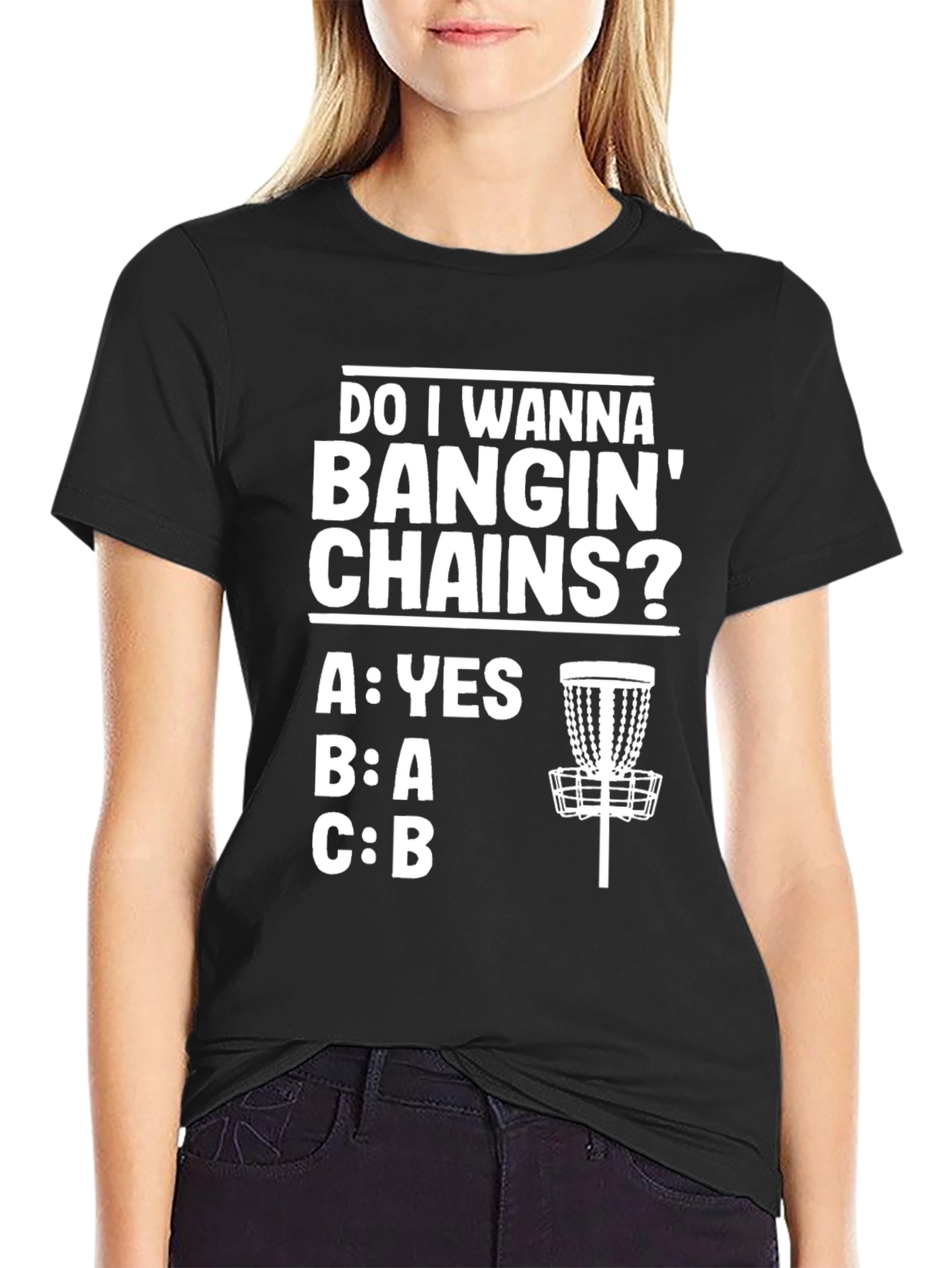 Banging Chains T-Shirt - Disc Golf Apparel