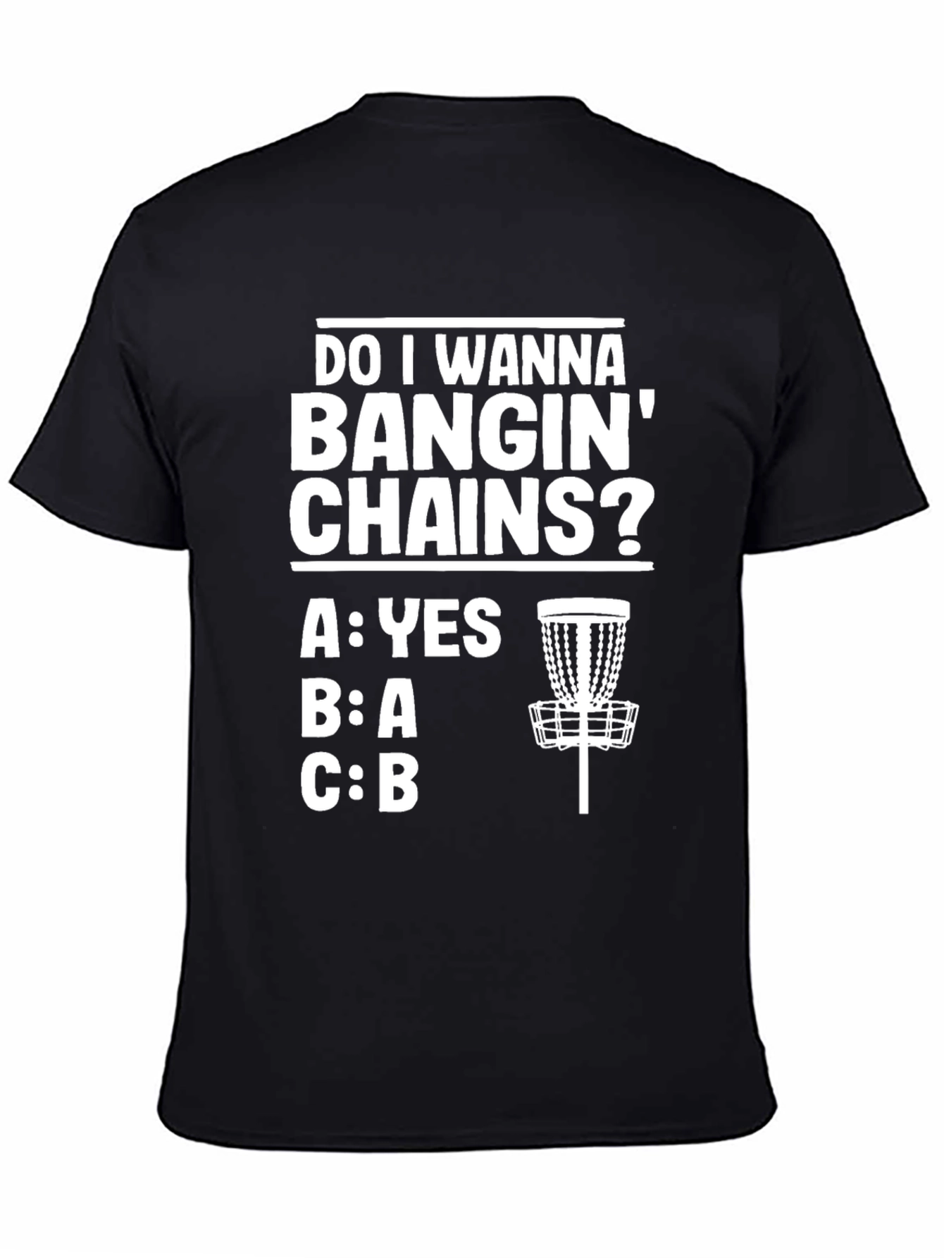 Banging Chains T-Shirt - Disc Golf Apparel