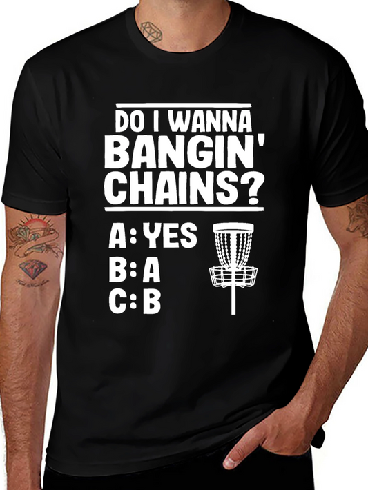 Banging Chains T-Shirt - Disc Golf Apparel