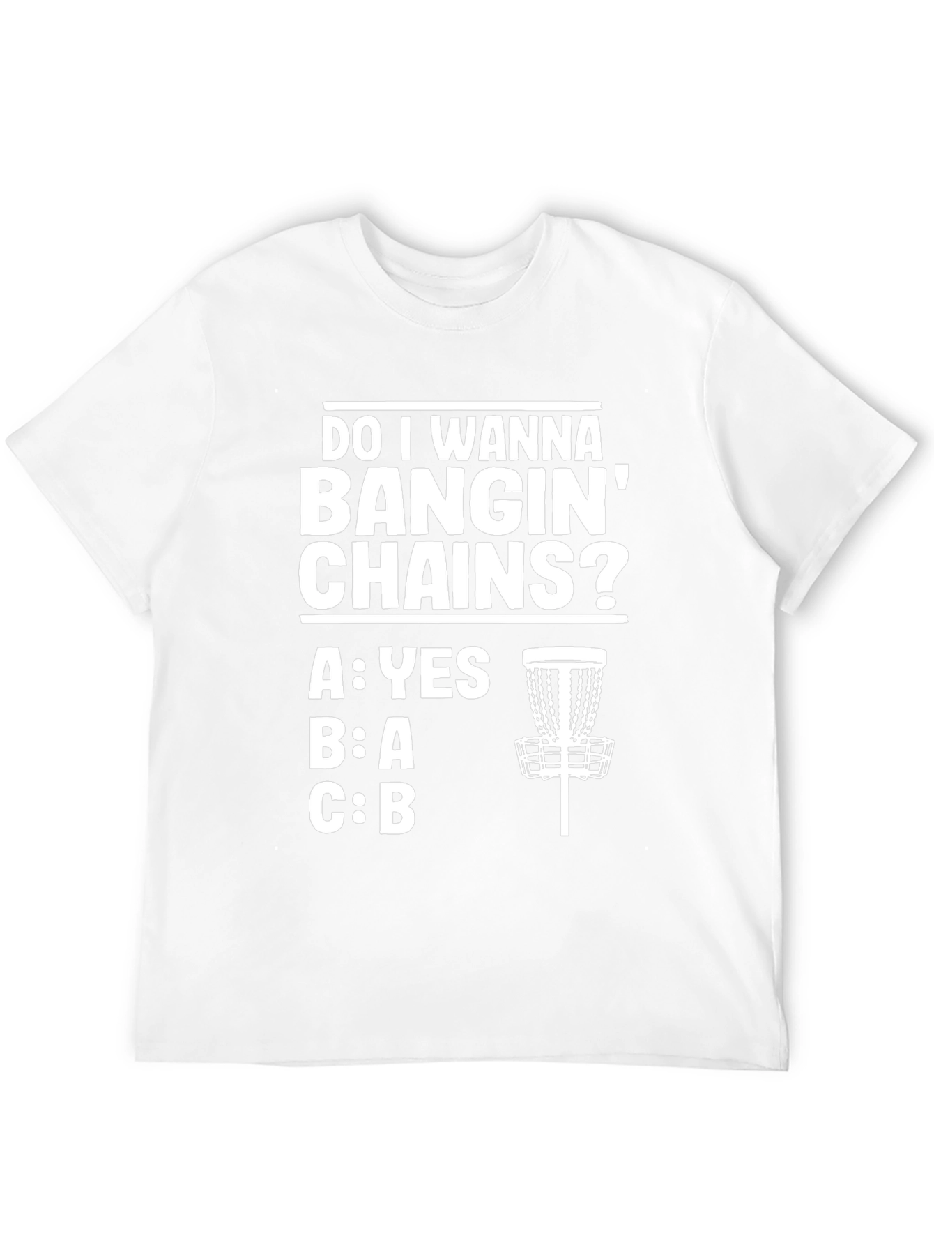 Banging Chains T-Shirt - Disc Golf Apparel