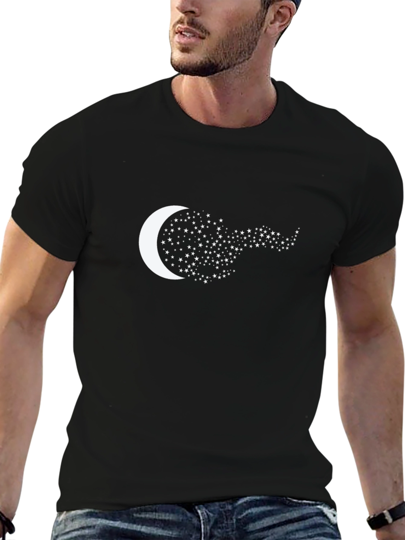 Moon & Stars Graphic T-Shirt