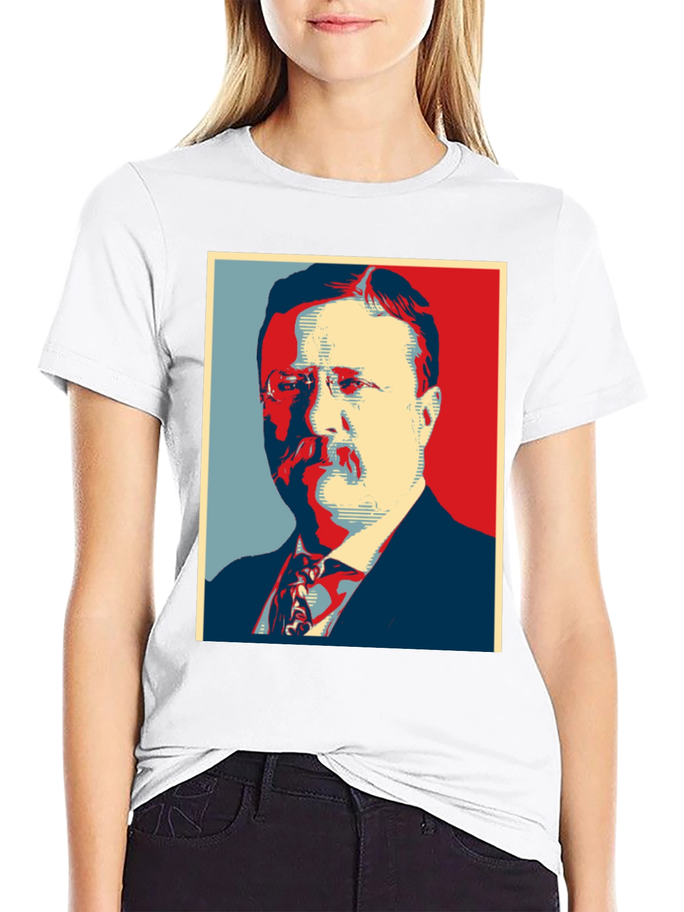 Theodore Roosevelt Graphic Print T-Shirt